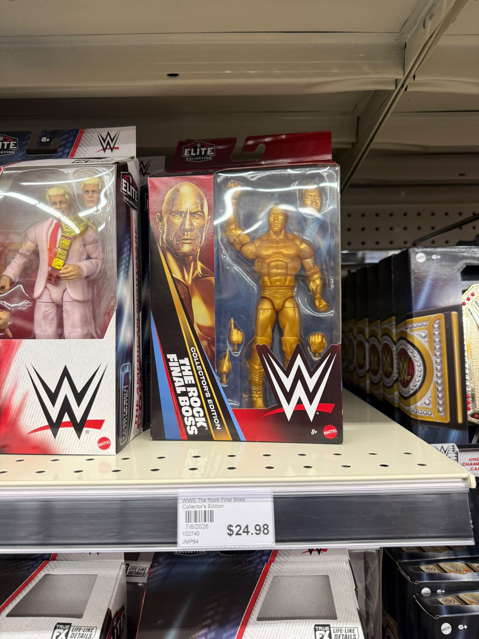 The Rock WWE Ultimate Edition action figure
