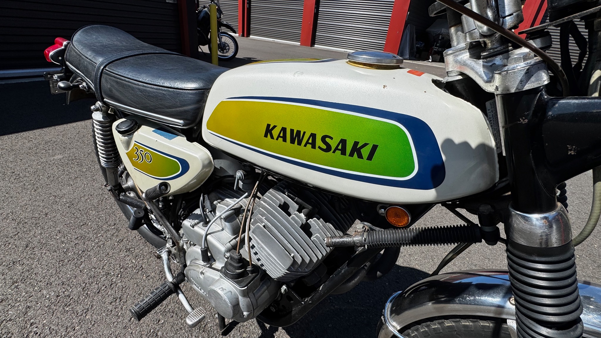 Kawasaki A7SS Avenger 350 motorcycle review
