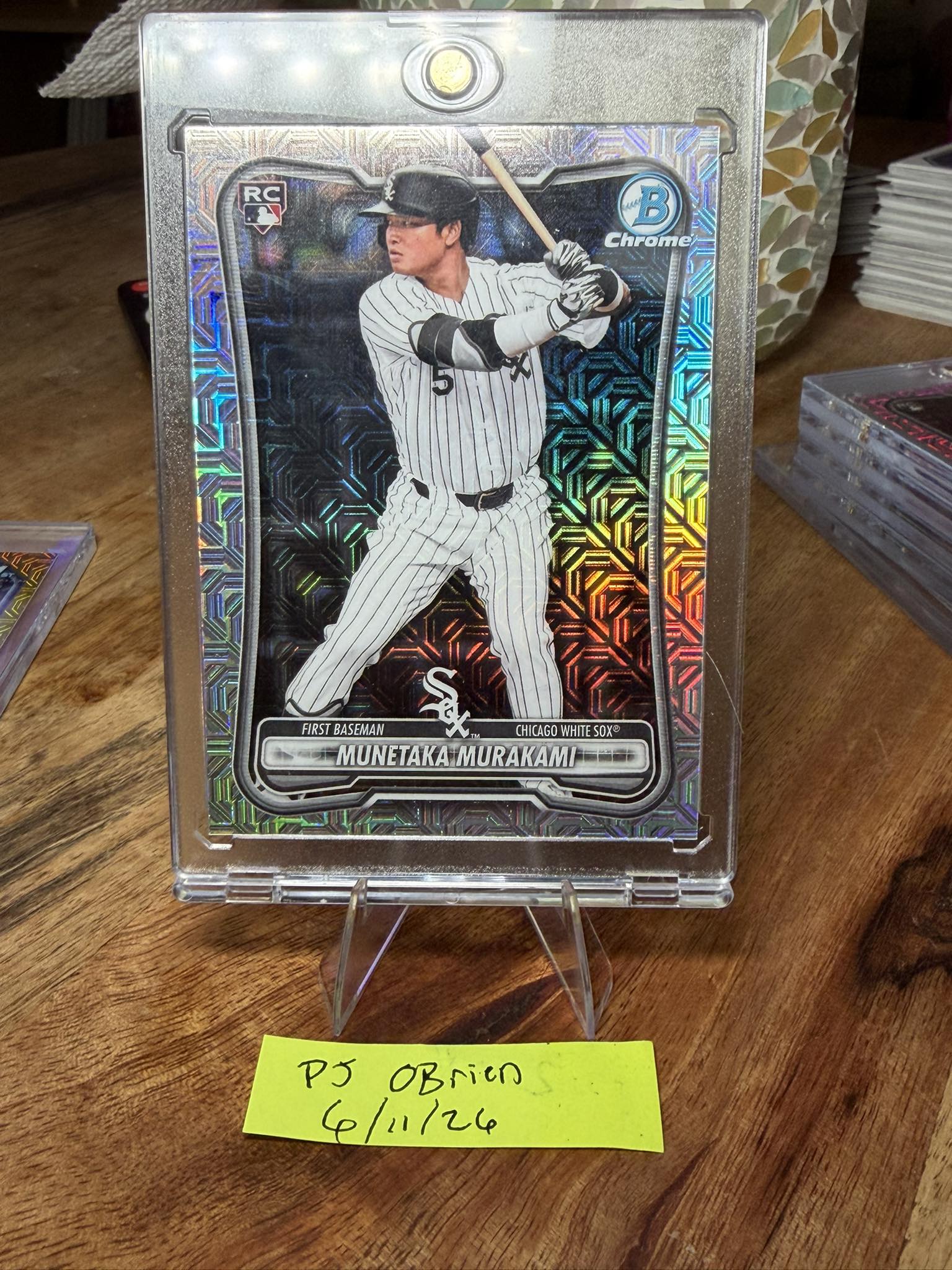 2026 Bowman Chrome Munetaka Murakami rookie card auction