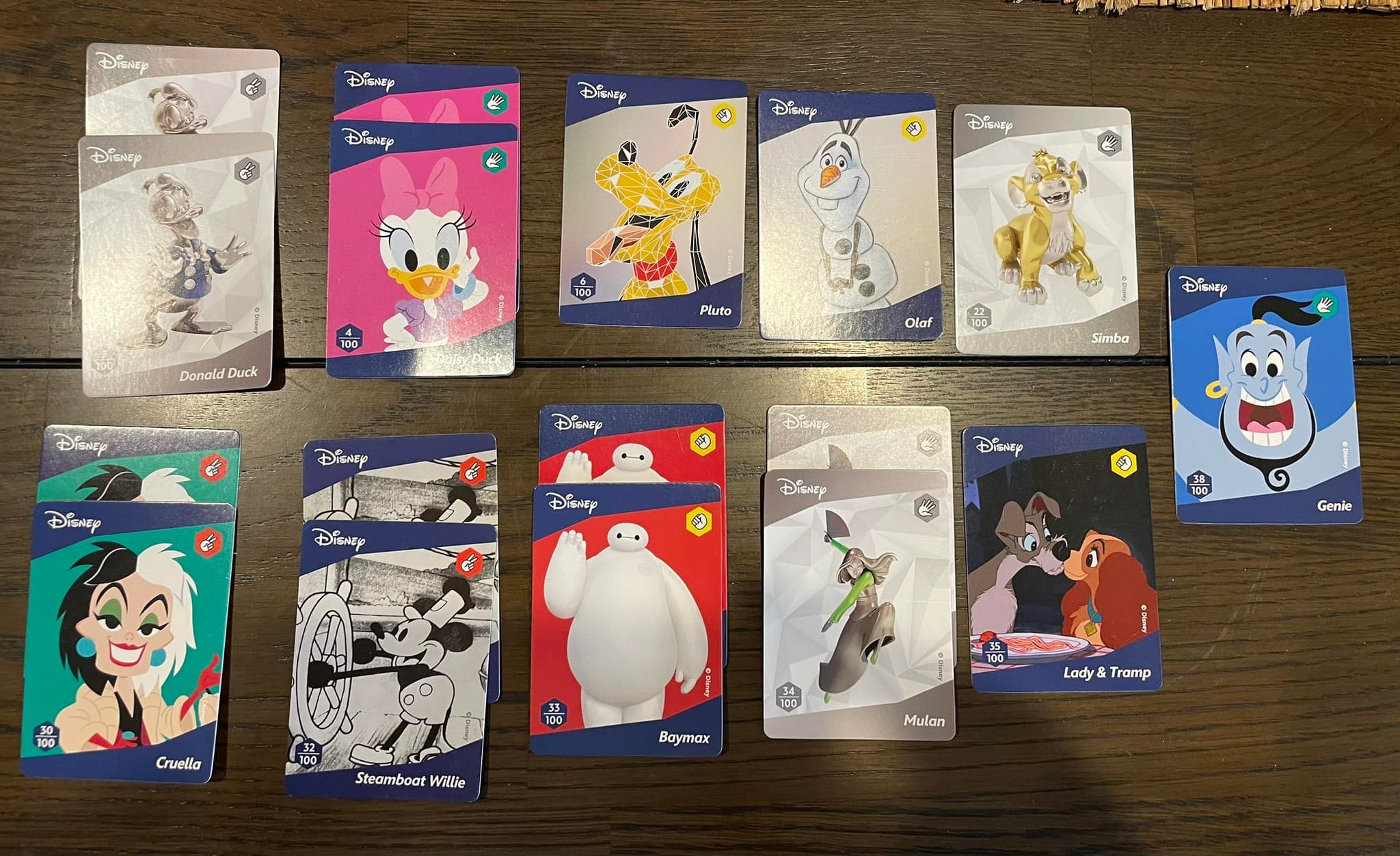 Woolworths Disney Worlds of Wonder Collector Cards Checklist