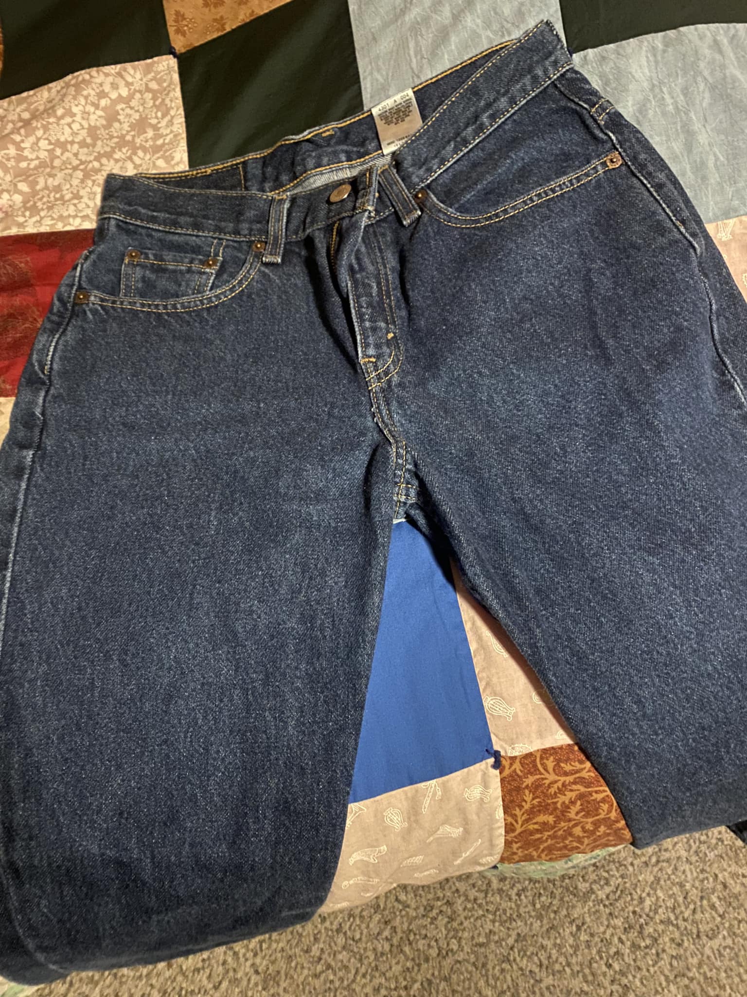 Upcycling jeans with elastic waistband ideas needed