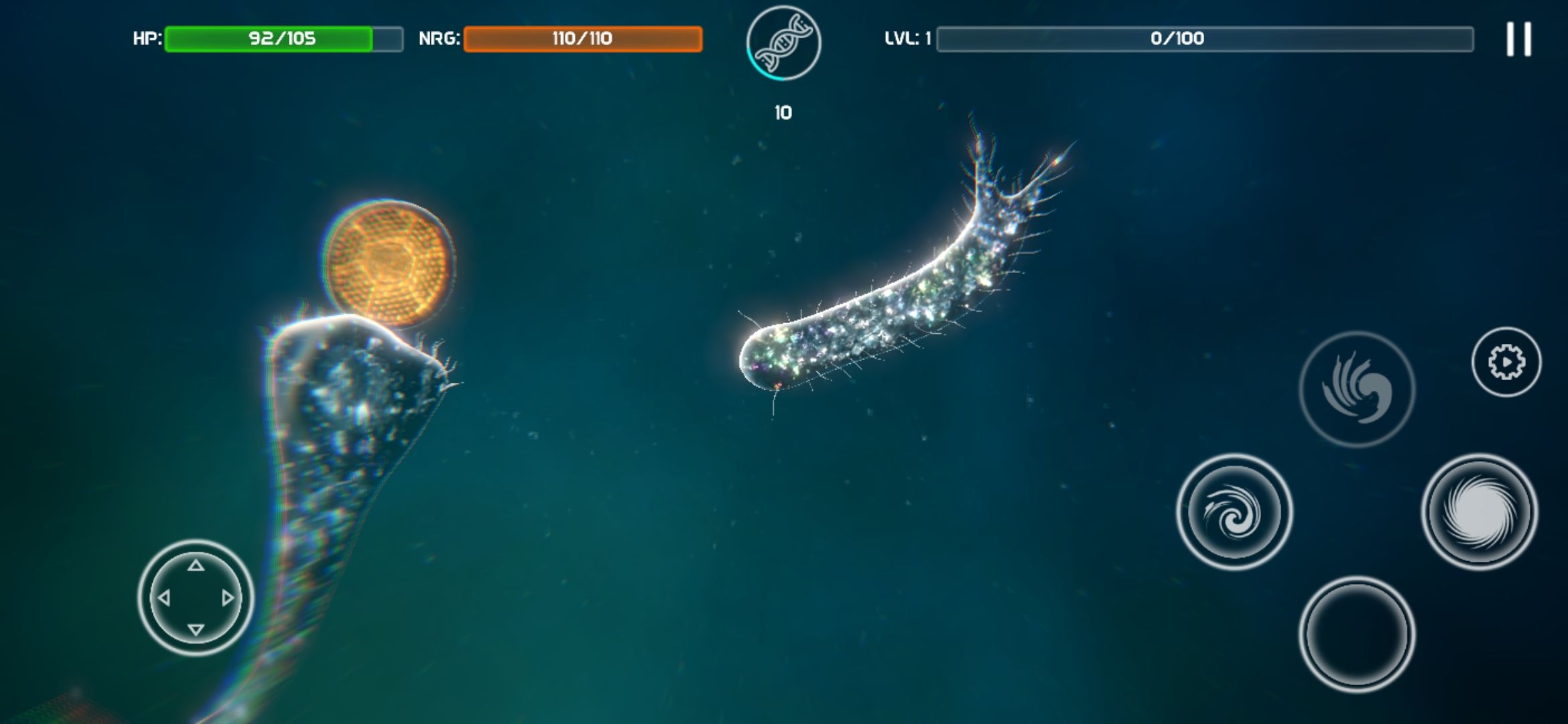 Free android game bionix spore evolution