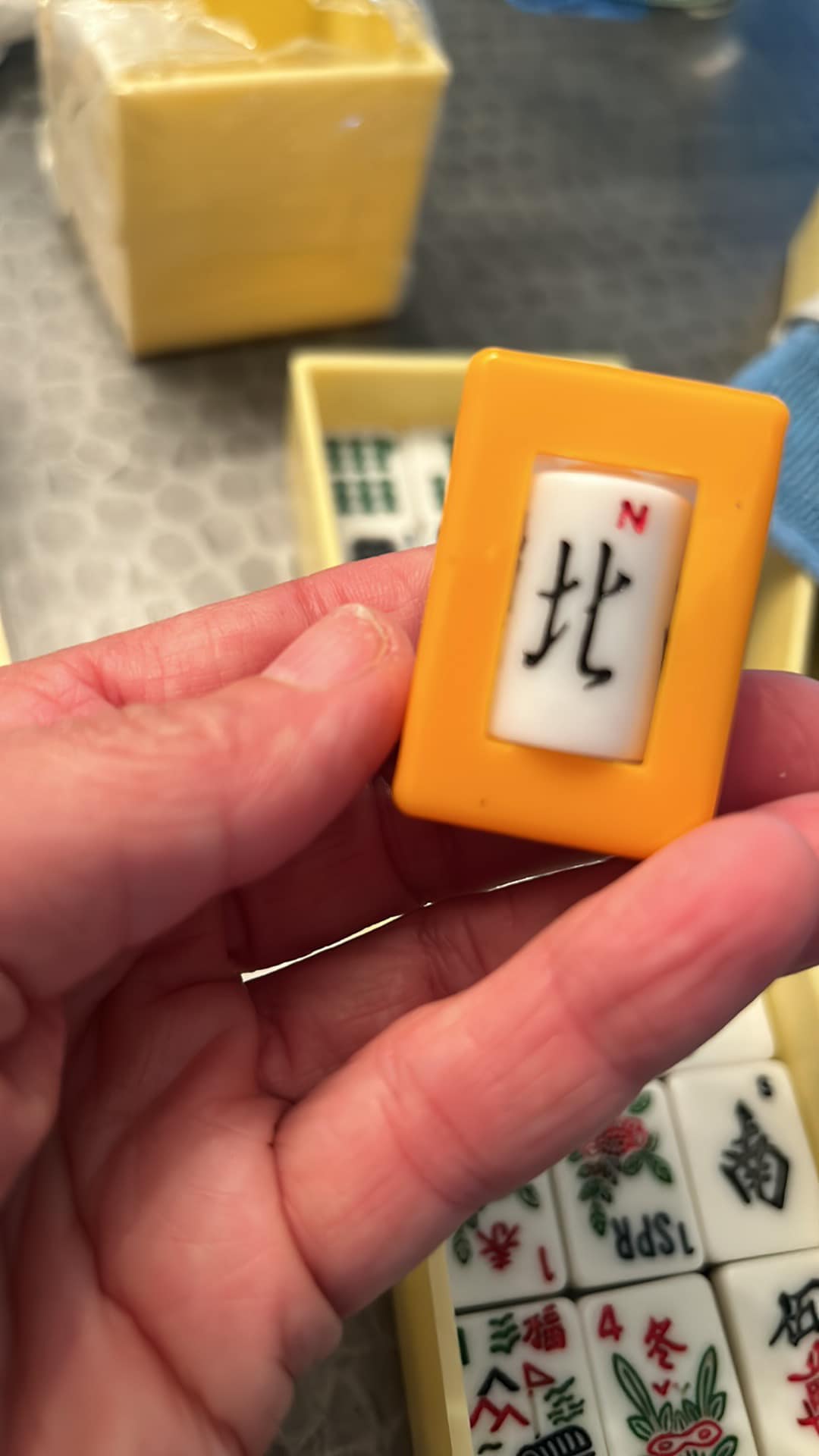 Mahjong set from 1989, need identification