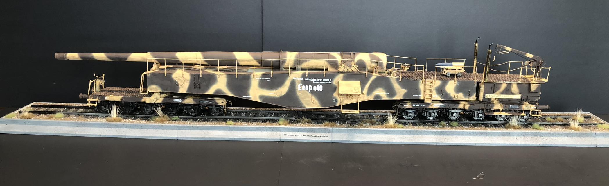 1/35 German Railway Gun 28cm K5(E) 