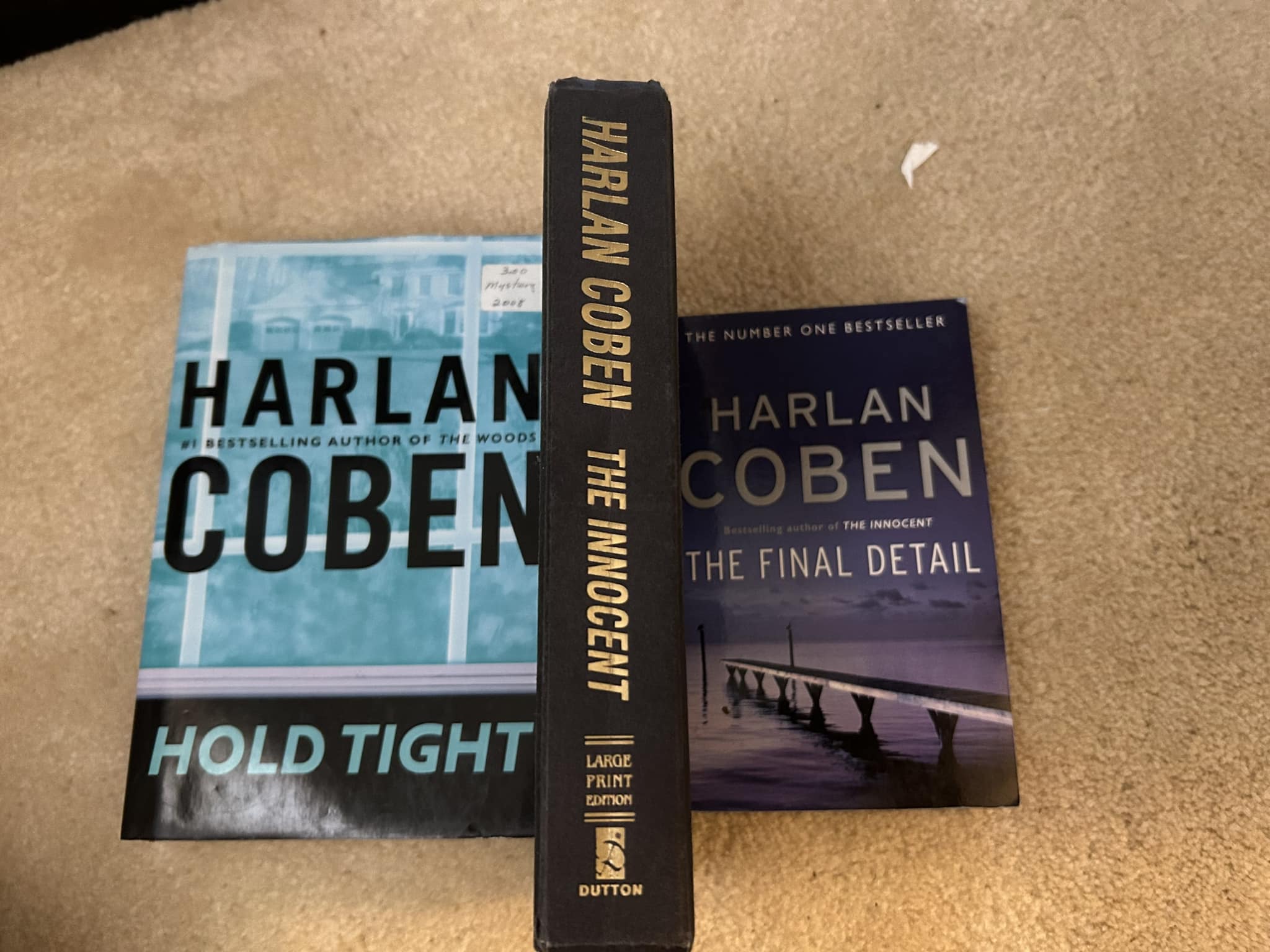 Fade Away (Myron Bolitar, Book 3) By Harlan Coben - Hardcover, Good Condition