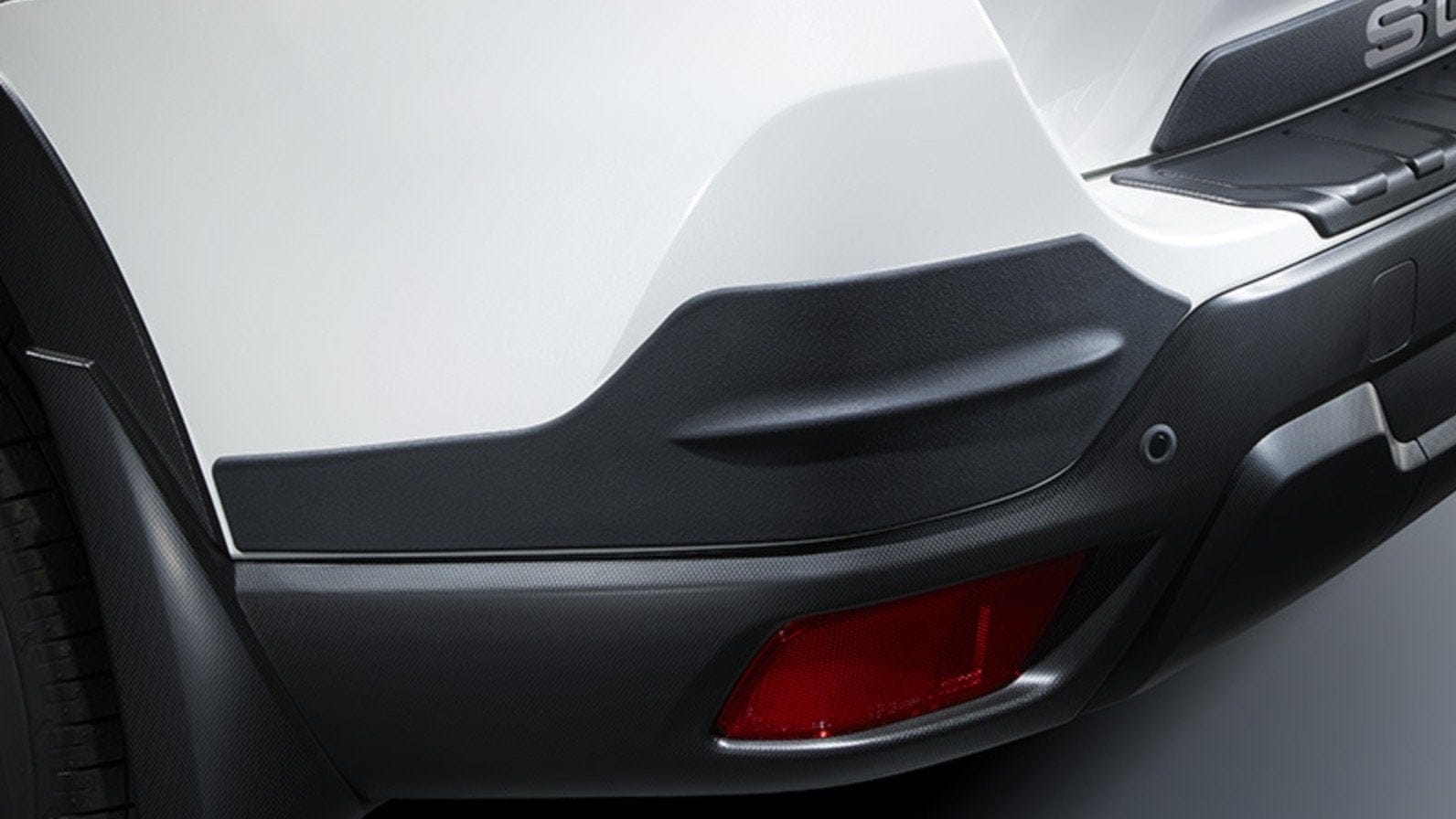 2-Pack Black Carbon Texture Bumper Corner Guards – Front & Rear Anti-Scratch Protectors