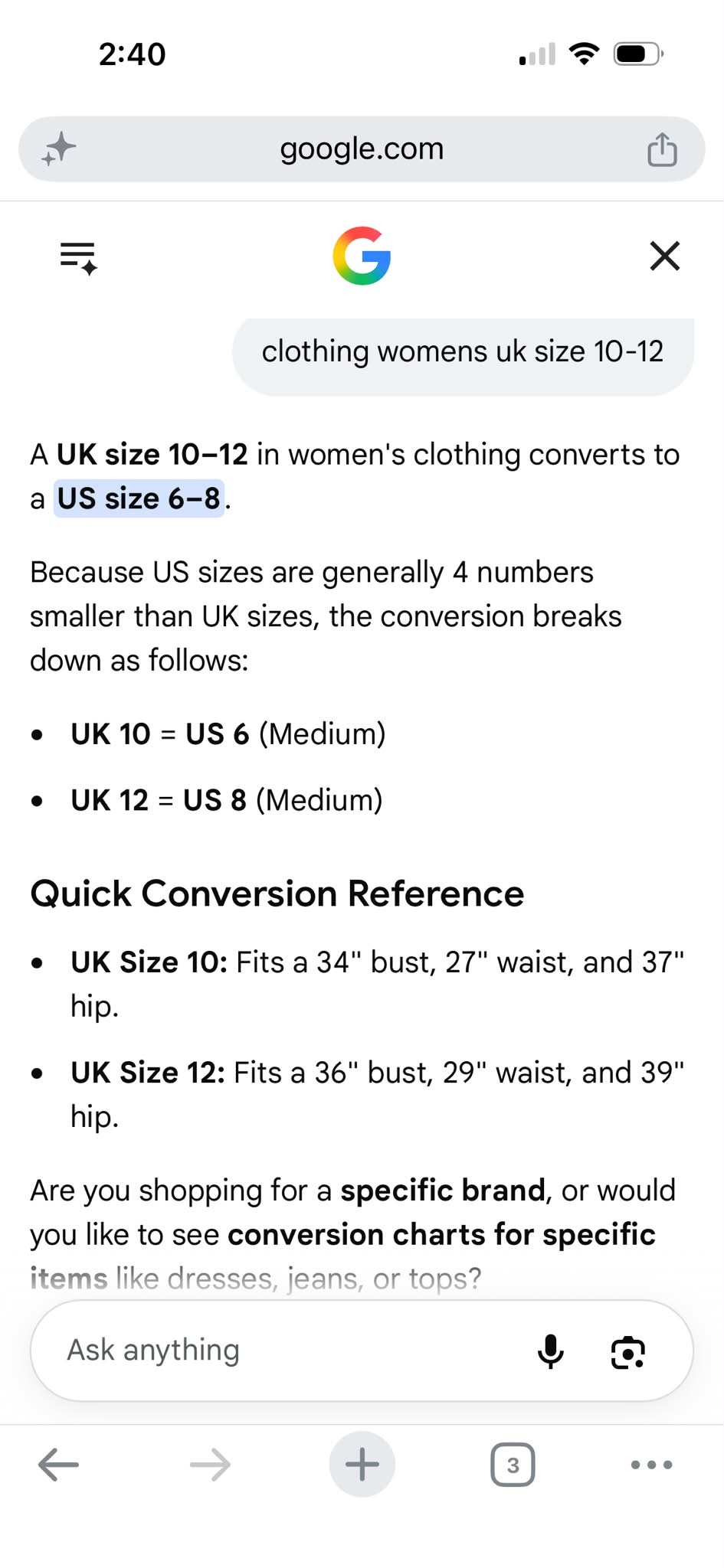 ladies dress sizes uk to us Women's Clothing Size Conversion Chart grunge-punk-fashion