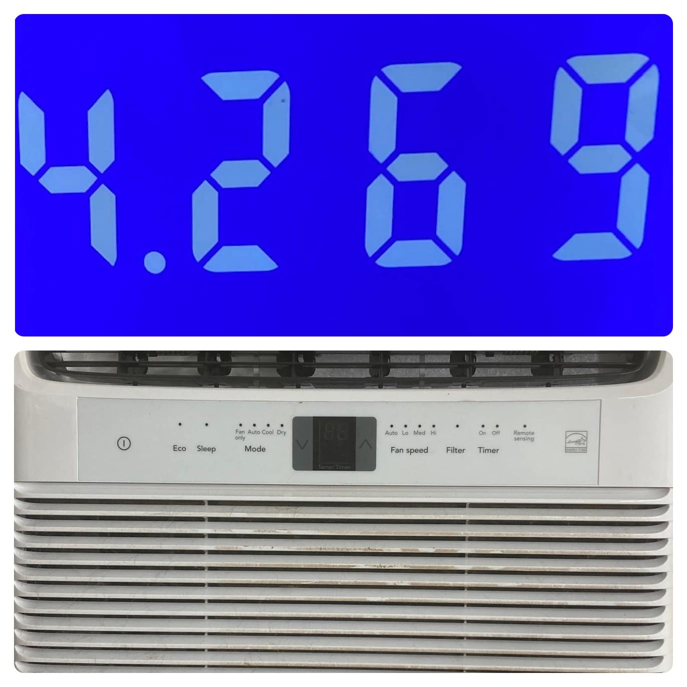 Energy Efficiency Comparison of Old and New 5000 BTU Window AC Units