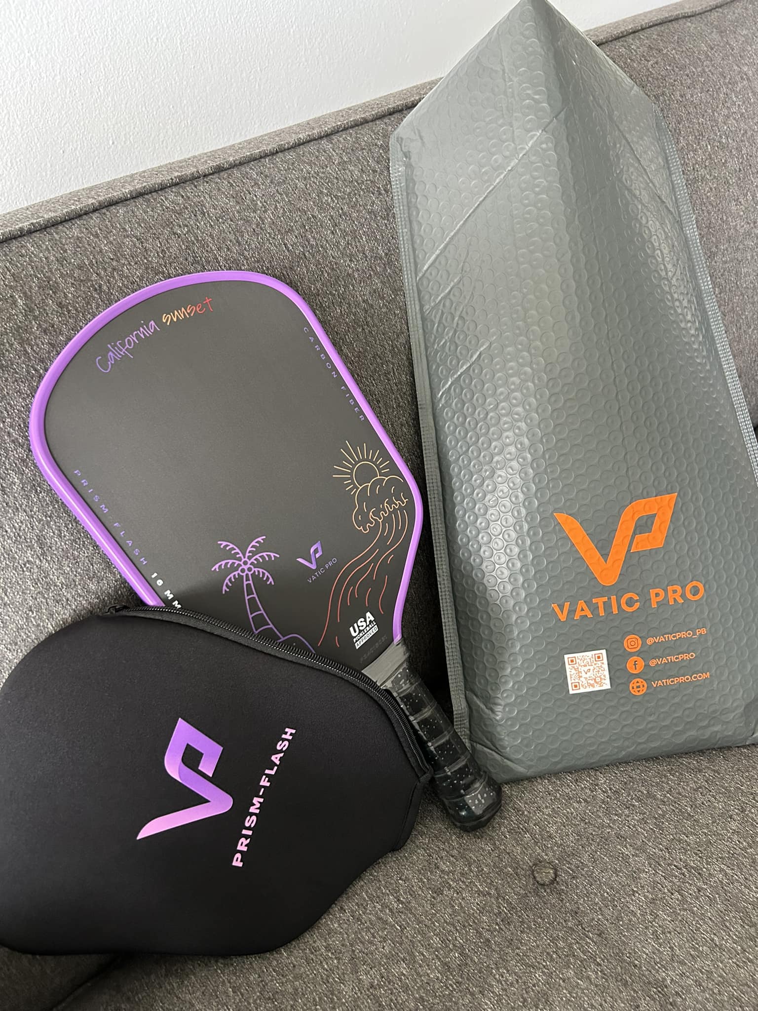 Unboxing #8: The Aiso Pickleball Ryu 15mm paddle