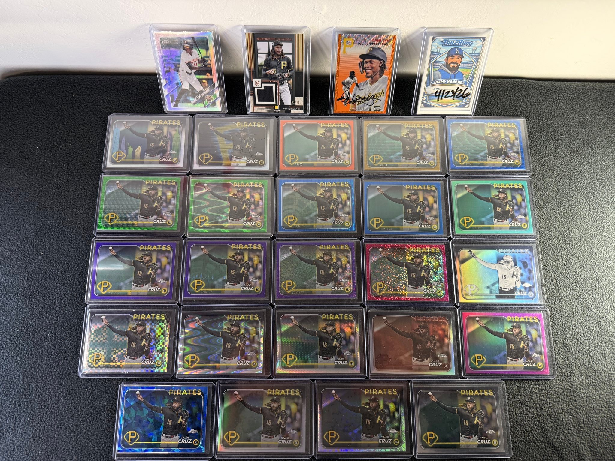 Oneil Cruz baseball card lot for sale