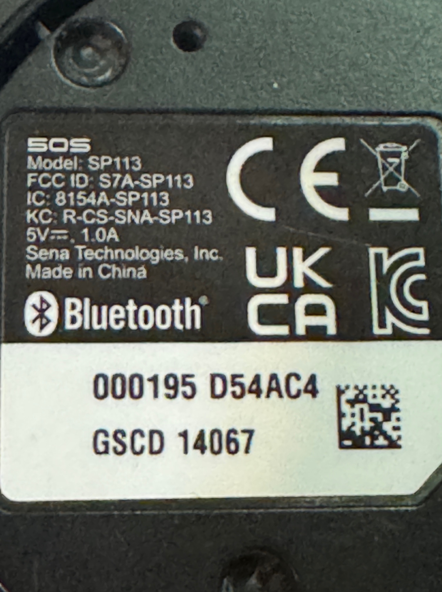 Sena 50 S Mesh Intercom Not Working