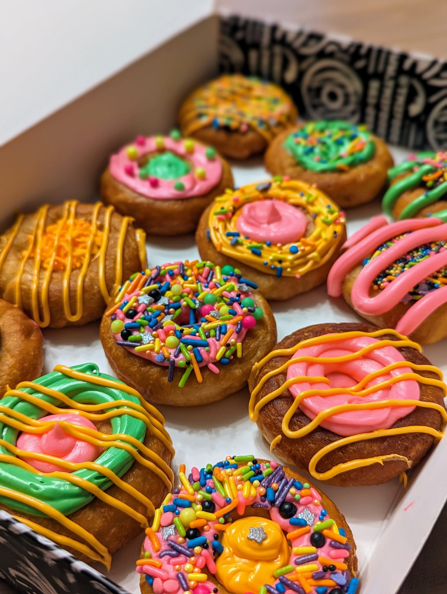 Mini donut cups from your favourite donut shop, nostalgic