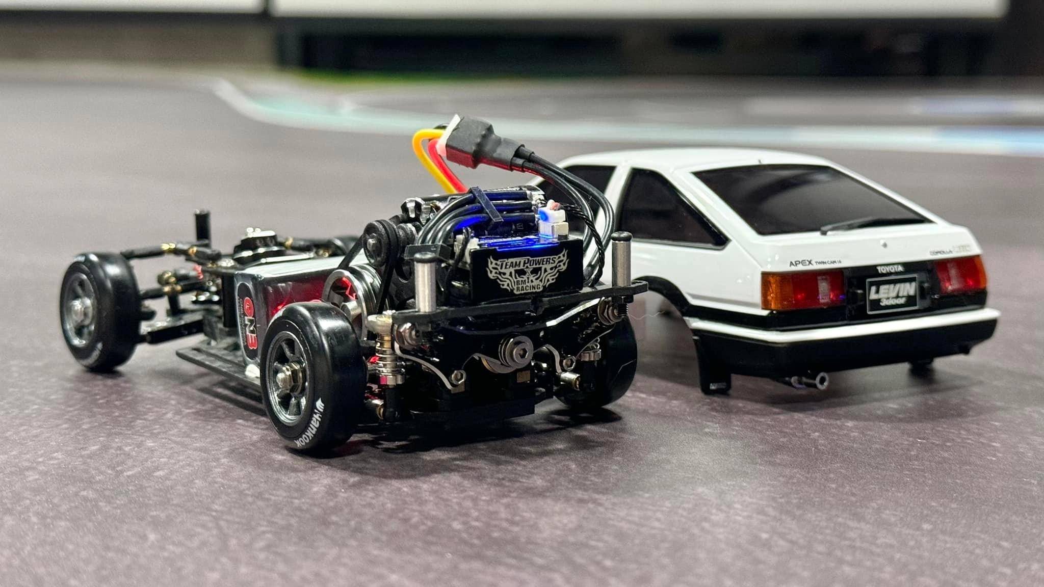 Mini-Z ASC Levin 94mm on Drift Art 2.X