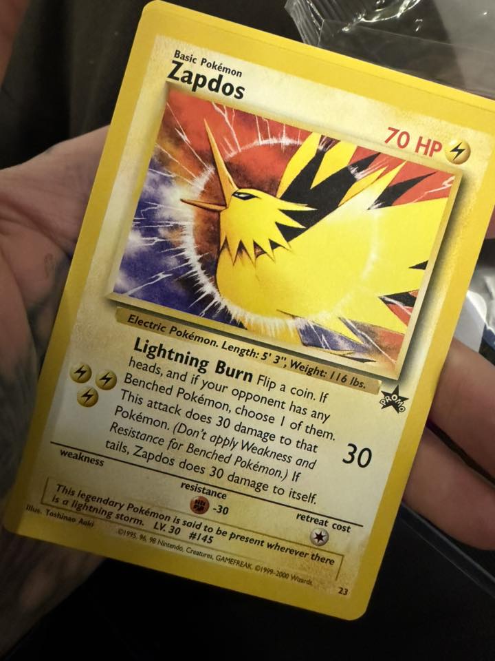 1995 zapdos promo pokemon card value - (42/108) - XY Evolutions Lightning / 200 / Basic Card Text Pokmon TCG: Scarlet & Violet-151