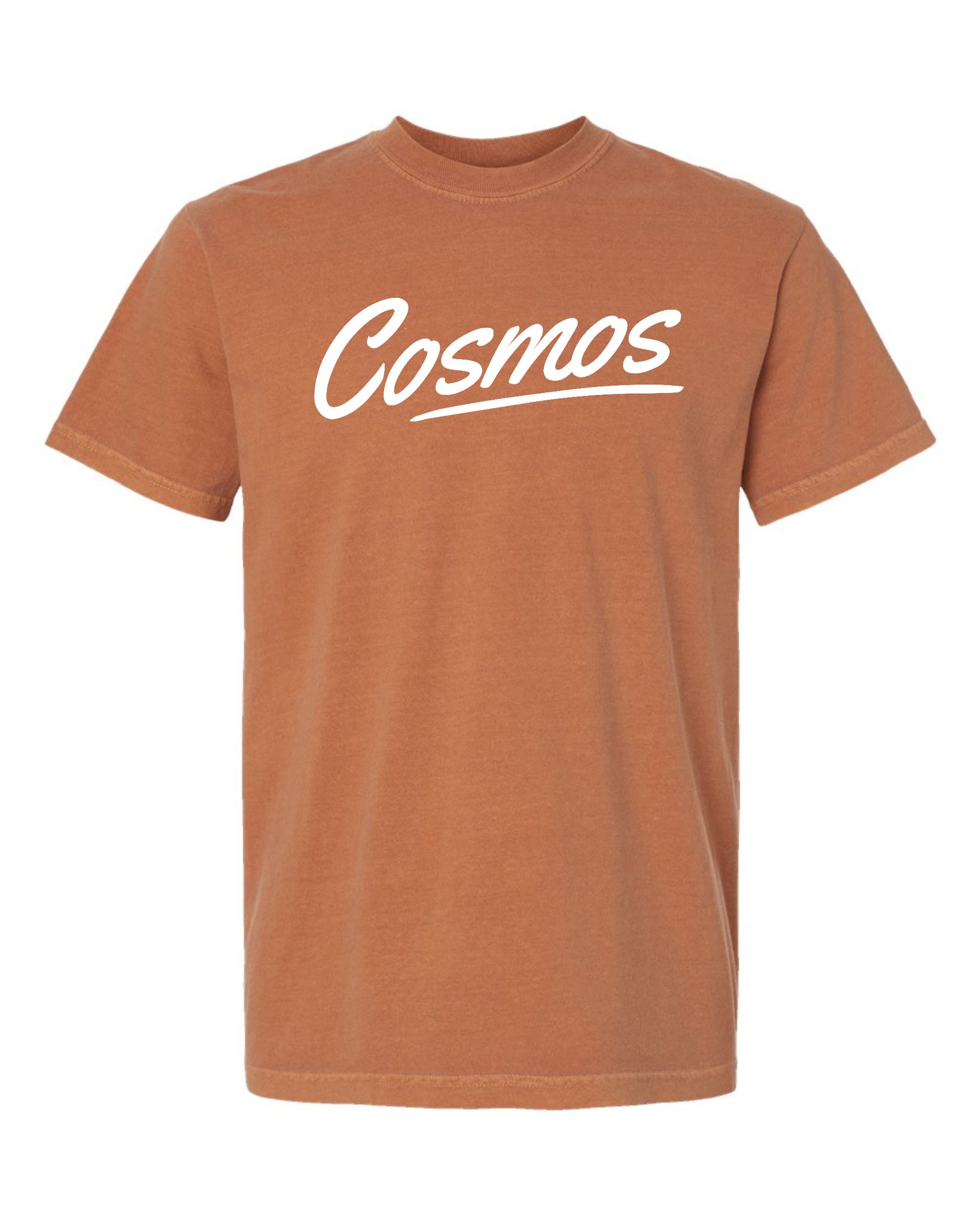 Comfort Colors Men's Short Sleeve T-Shirt – Style 1717, 100% Cotton, Brown, Medium