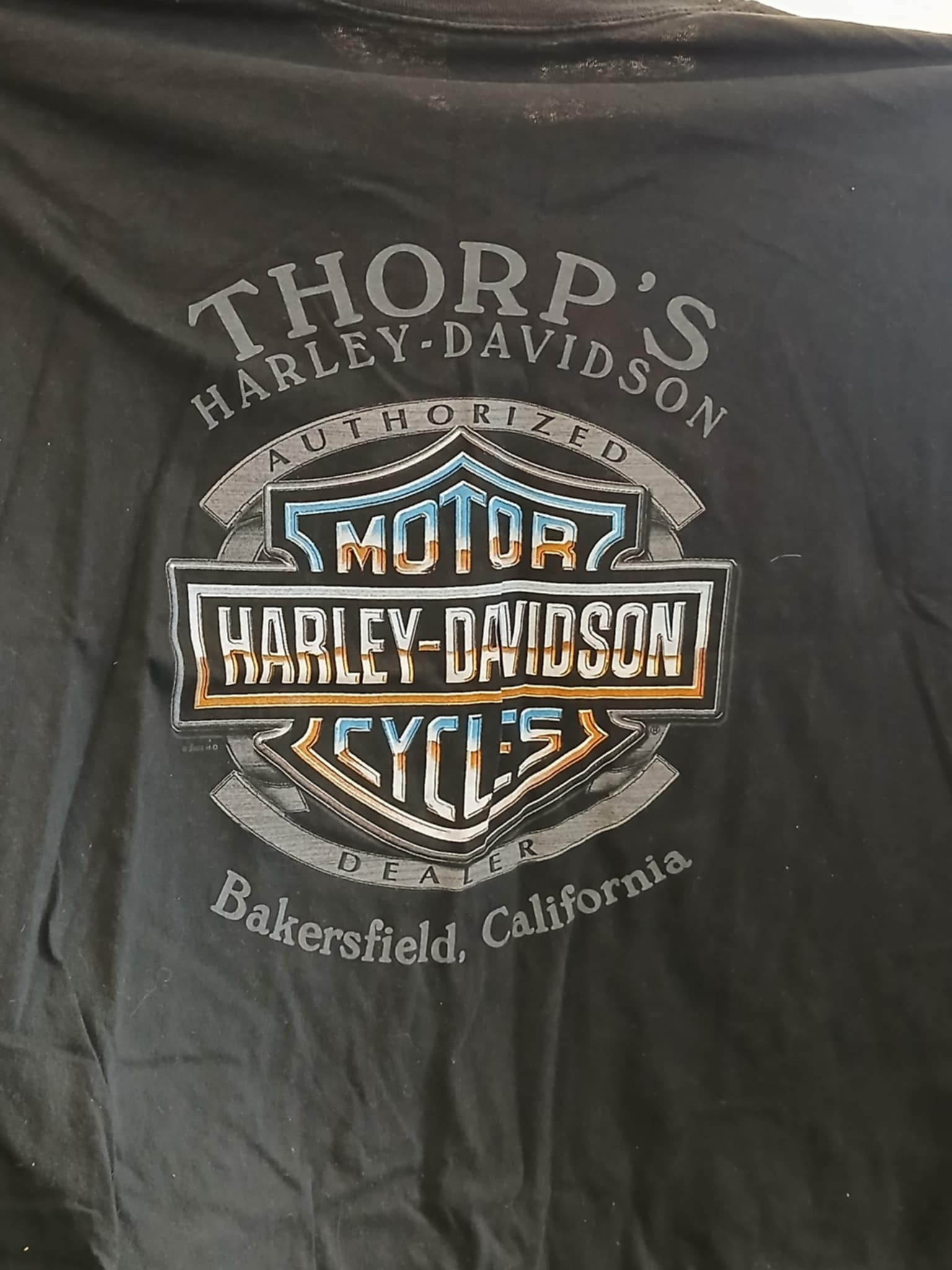 Memories of Thorp's Harley-Davidson in Bakersfield, California