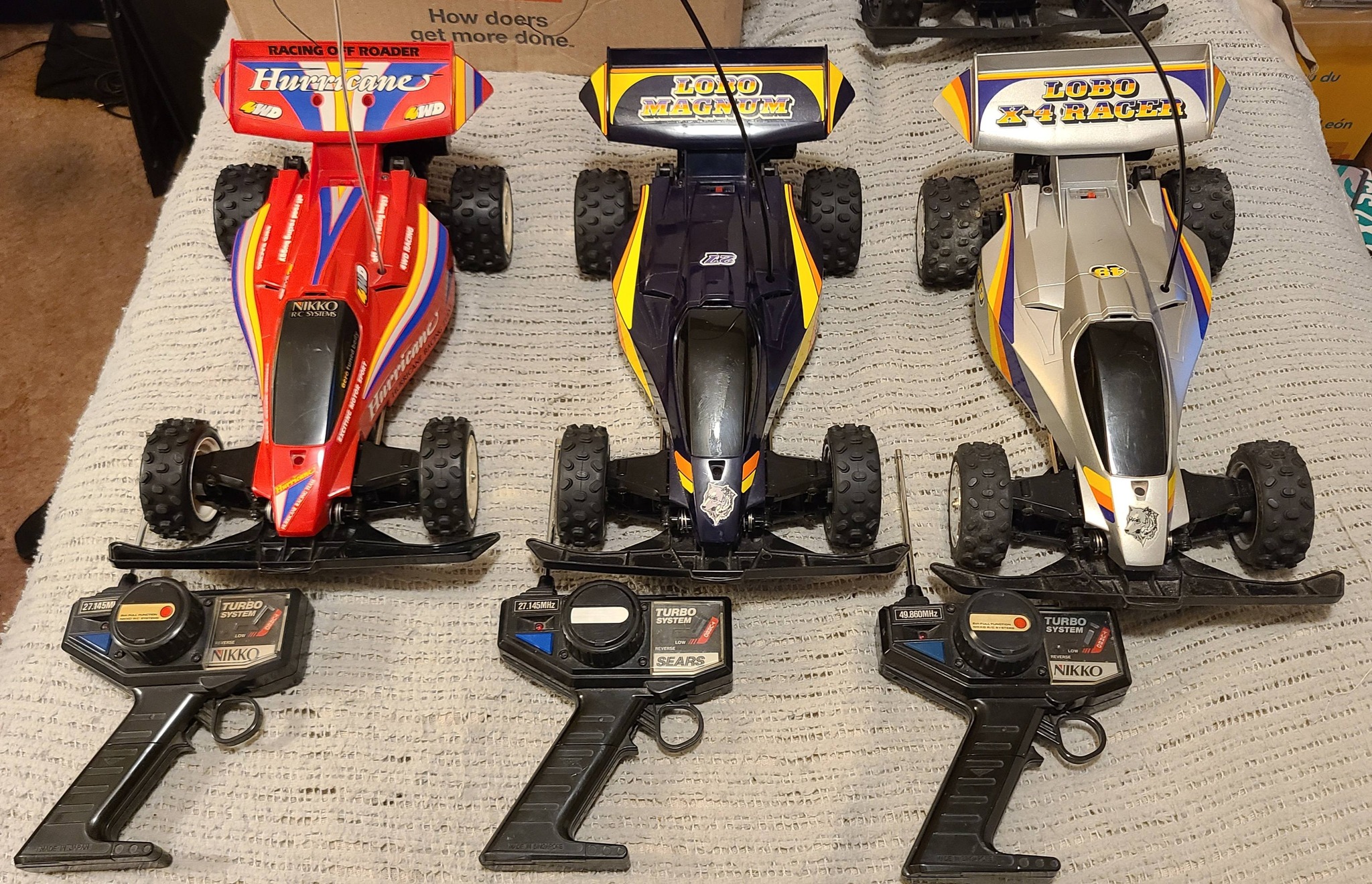Nikko hurricane rc car collection