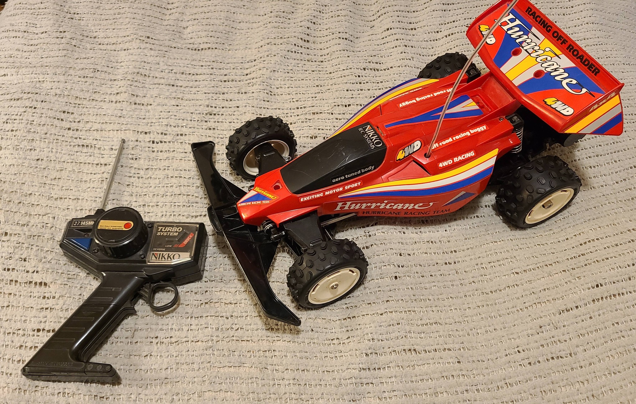 Nikko hurricane rc car collection