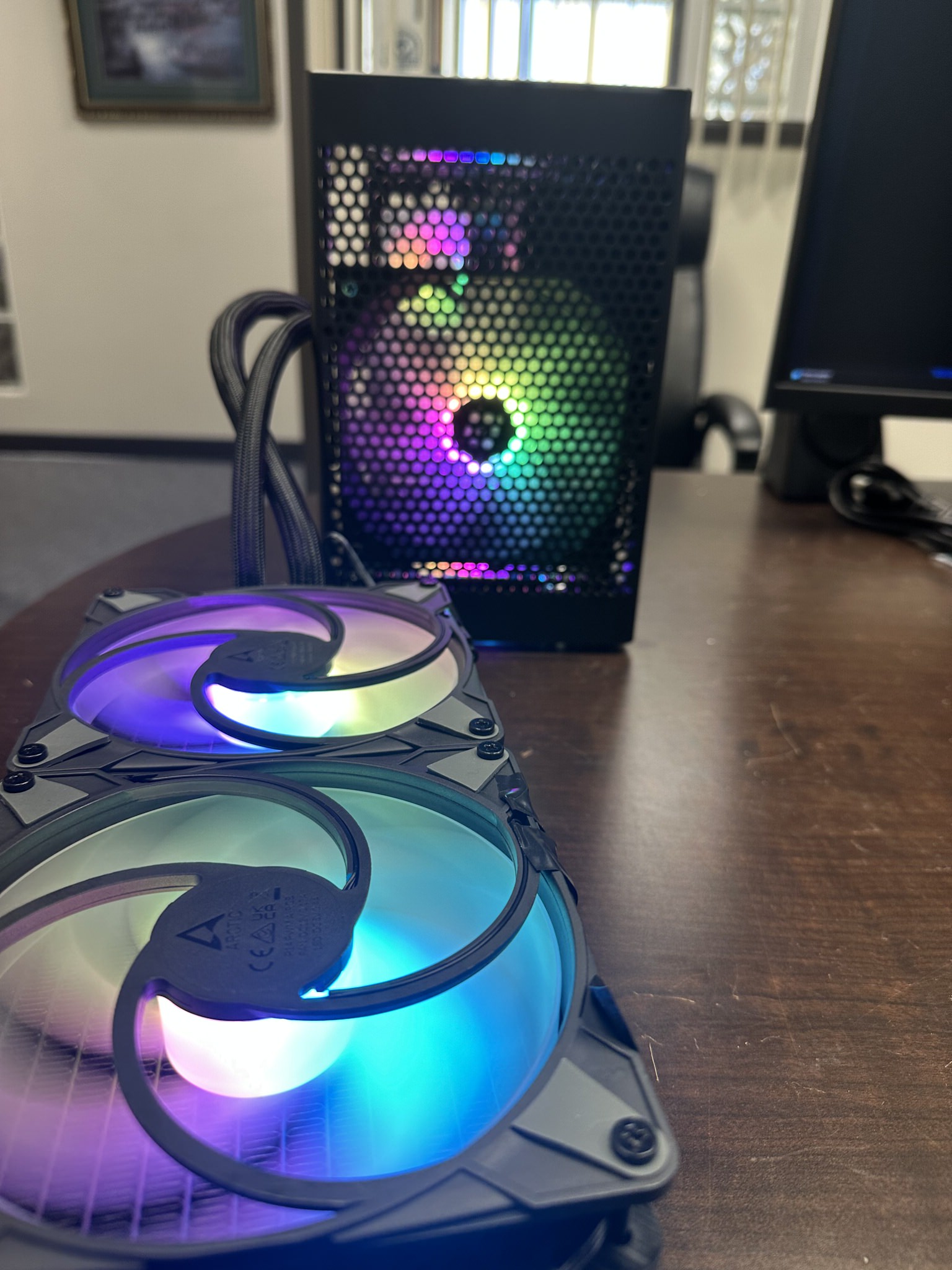 Ncase m3 grater with window kit vertical gpu kit and filter kit 