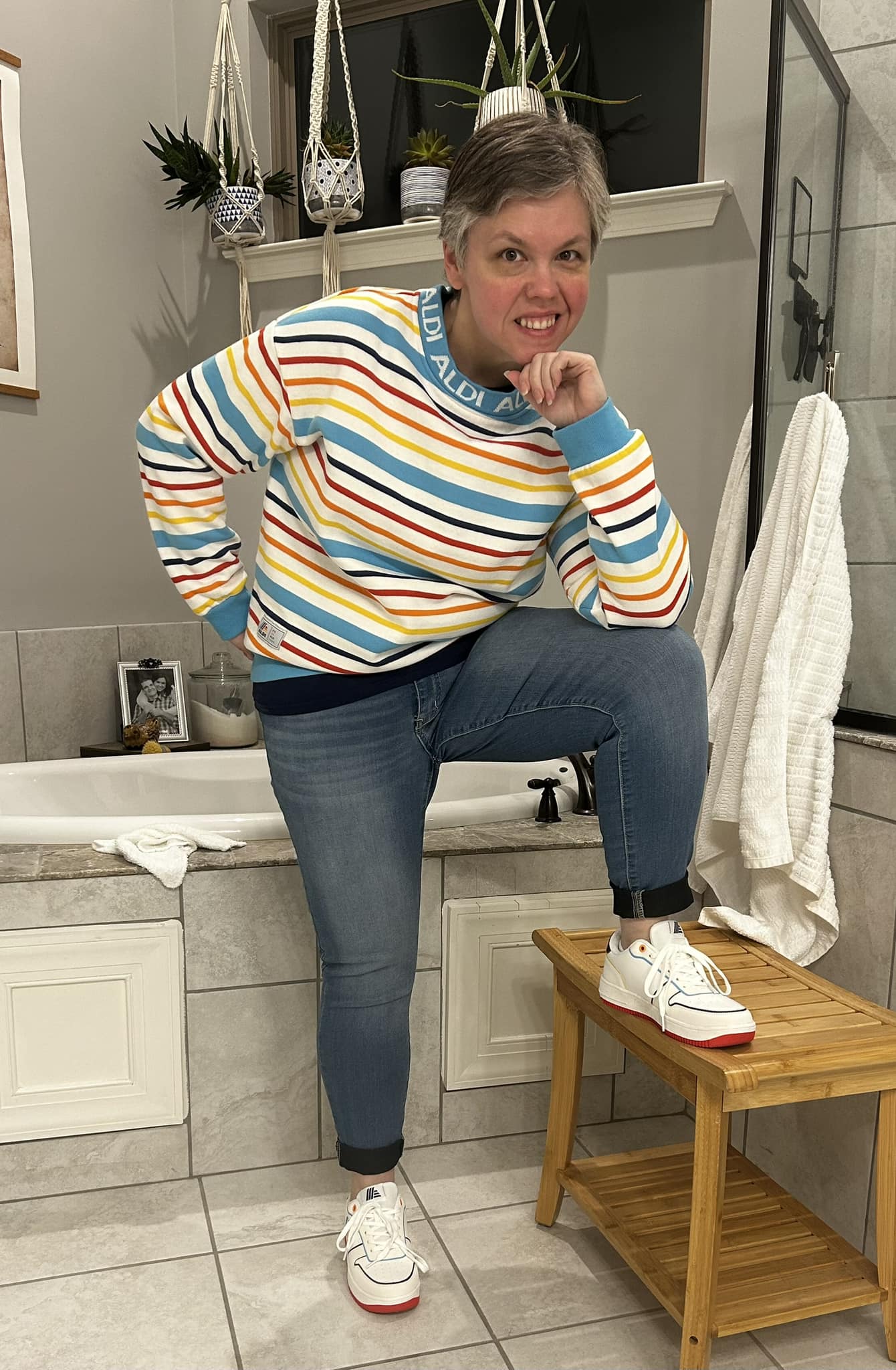 Aldi outfit for team building outing