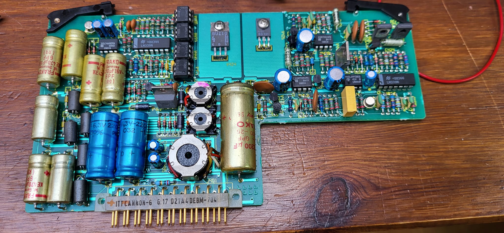 Where to find B&K 1213 power supply card schematics?