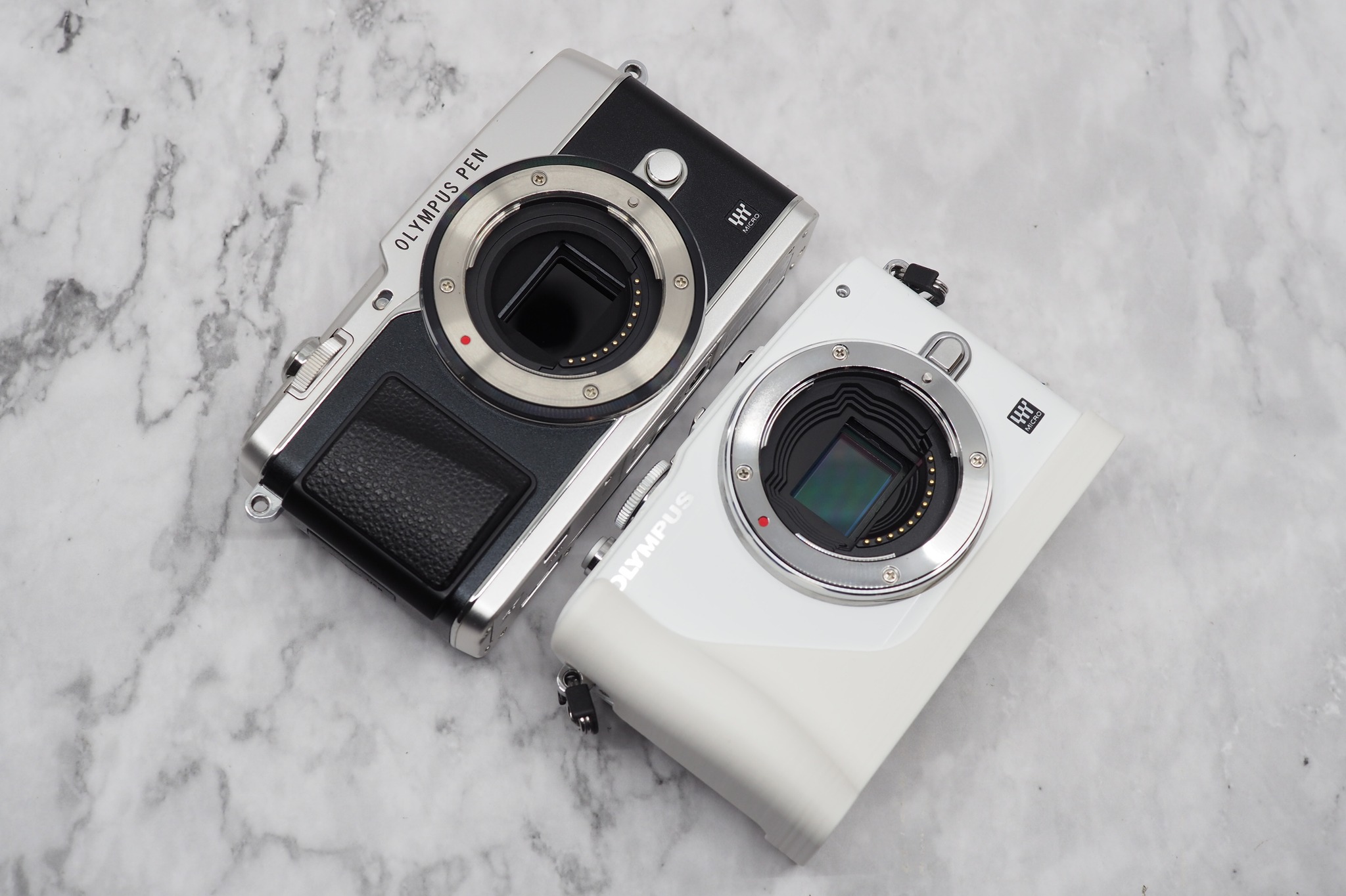 Is my Olympus E-P5 camera converted to infrared?