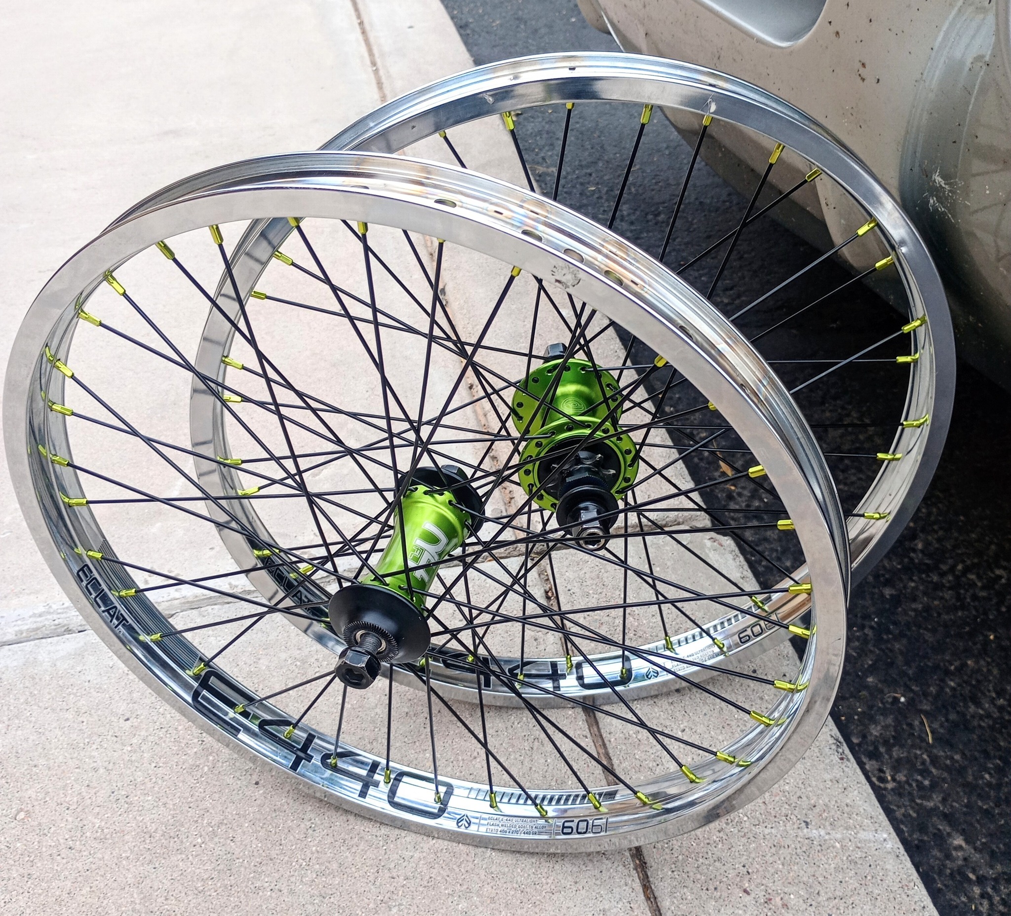 New wheel build from Bike Boss‼️ Eclat 440 rims with Primo hubs