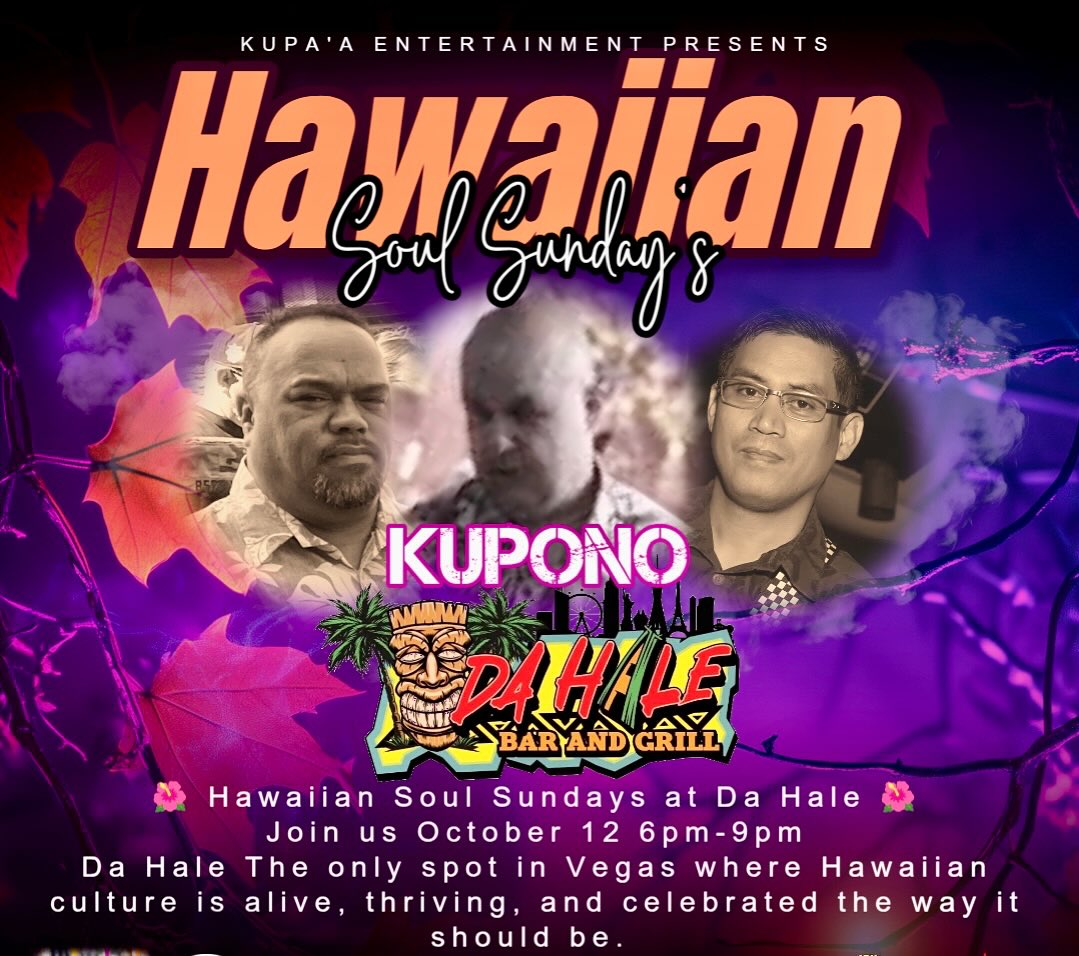 Danny - 🌺 Hawaiian Soul Sundays at Da Hale 🌺 Join us for an ...