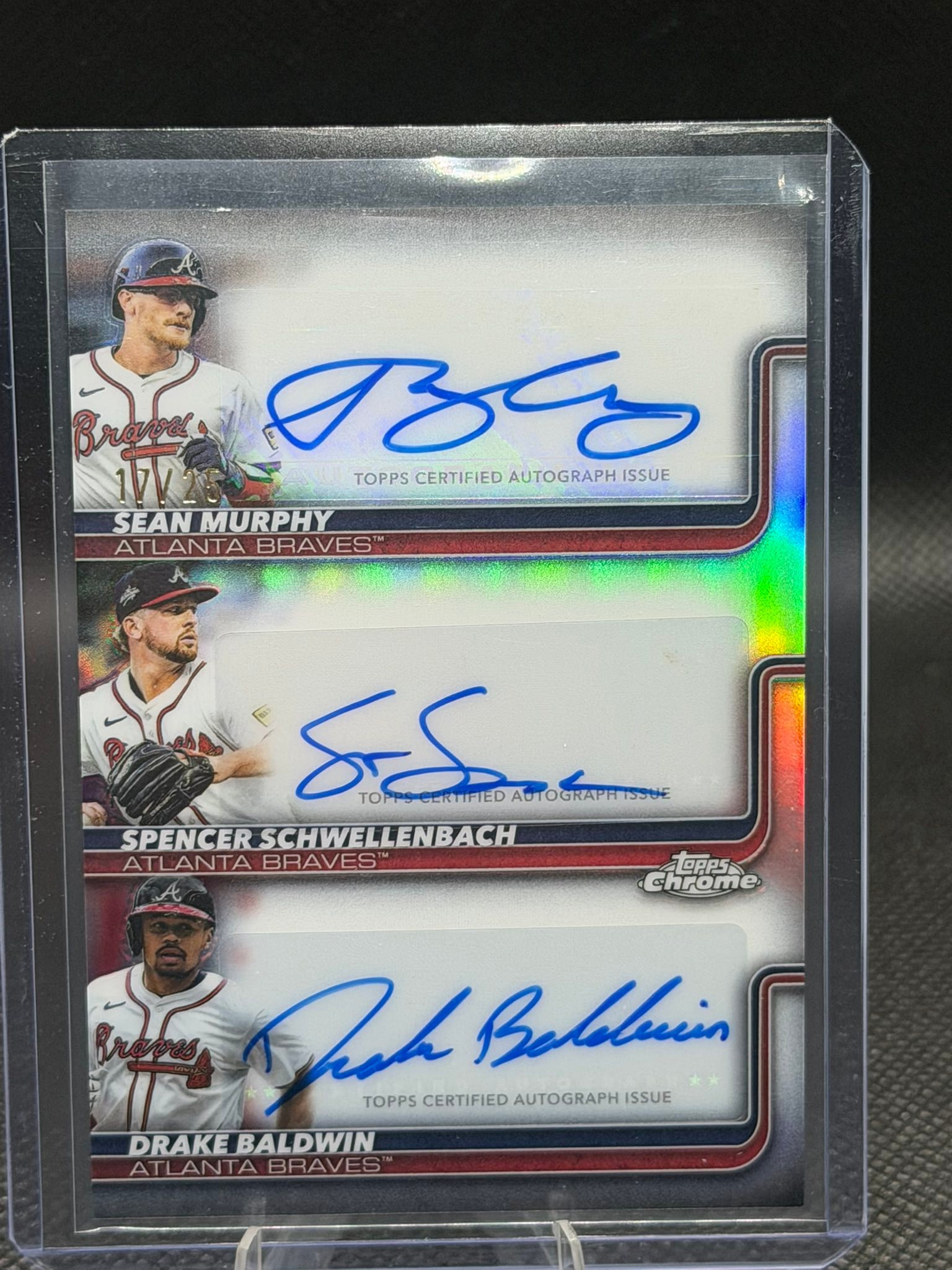 I Was just checking the 2025 Topps chrome checklist and I didn