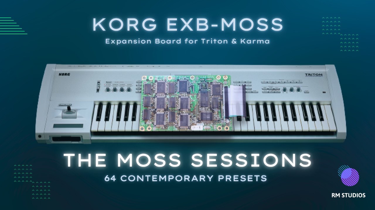 Korg Trinity V3 with MOSS