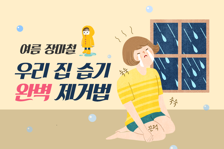 메가트루포커스 - 매년 여름이면 어김없이 찾아오는 장마 :( 장마철 습기와의 전쟁을 대비해 알려드리는...