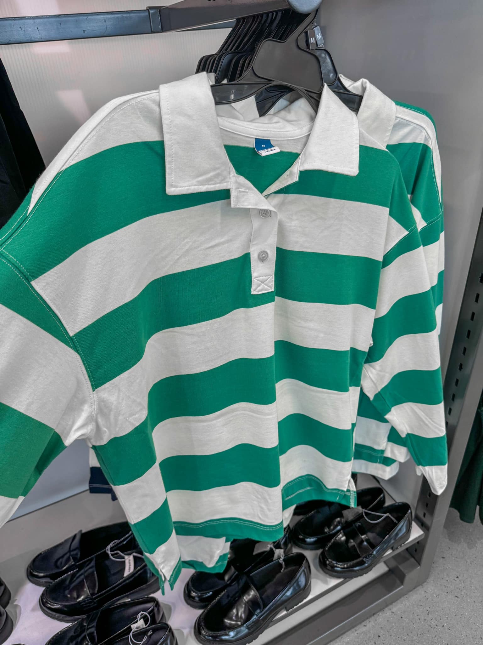 Nostalgic for my green and white Benetton rugby shirt