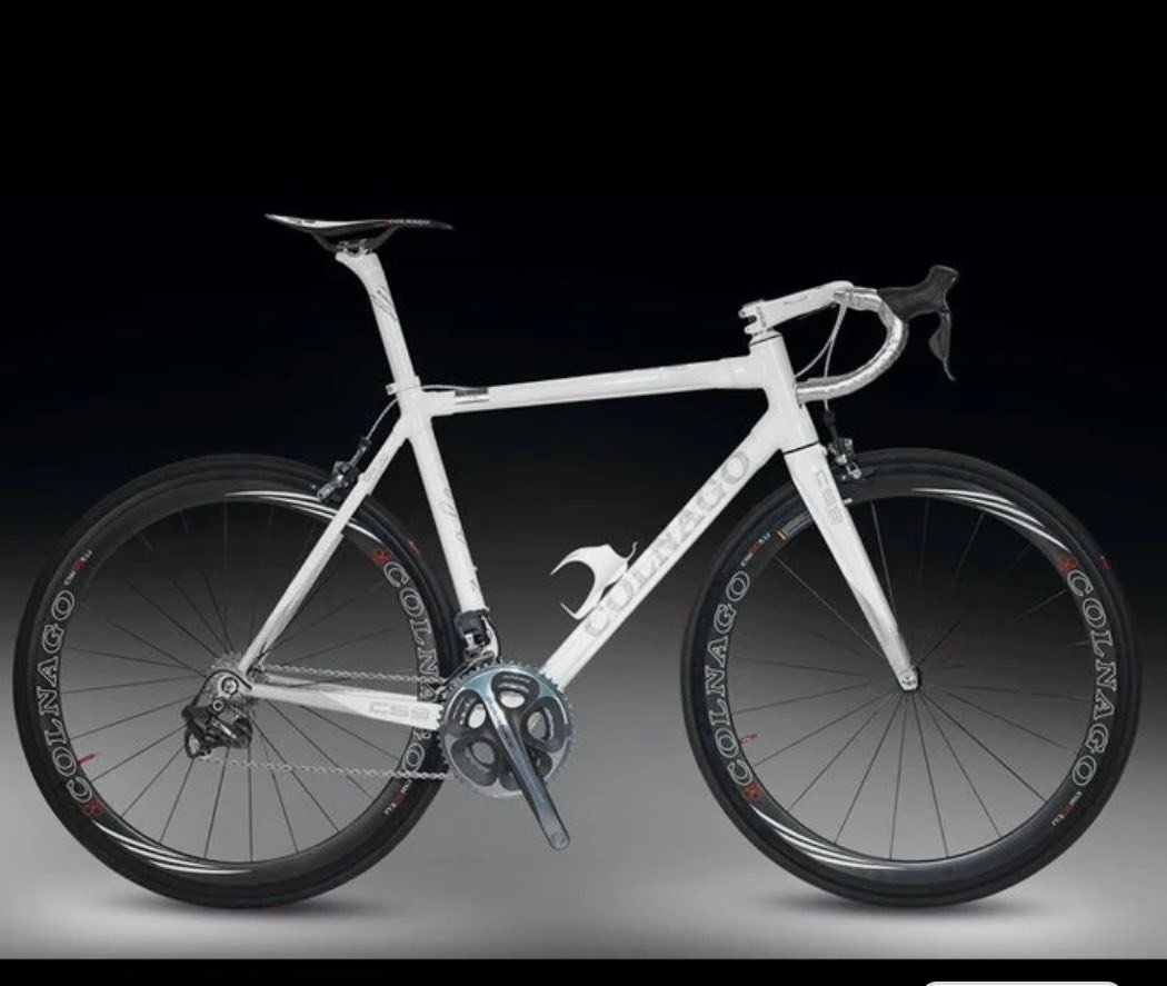 Colnago C59 Italia frameset in limited edition white