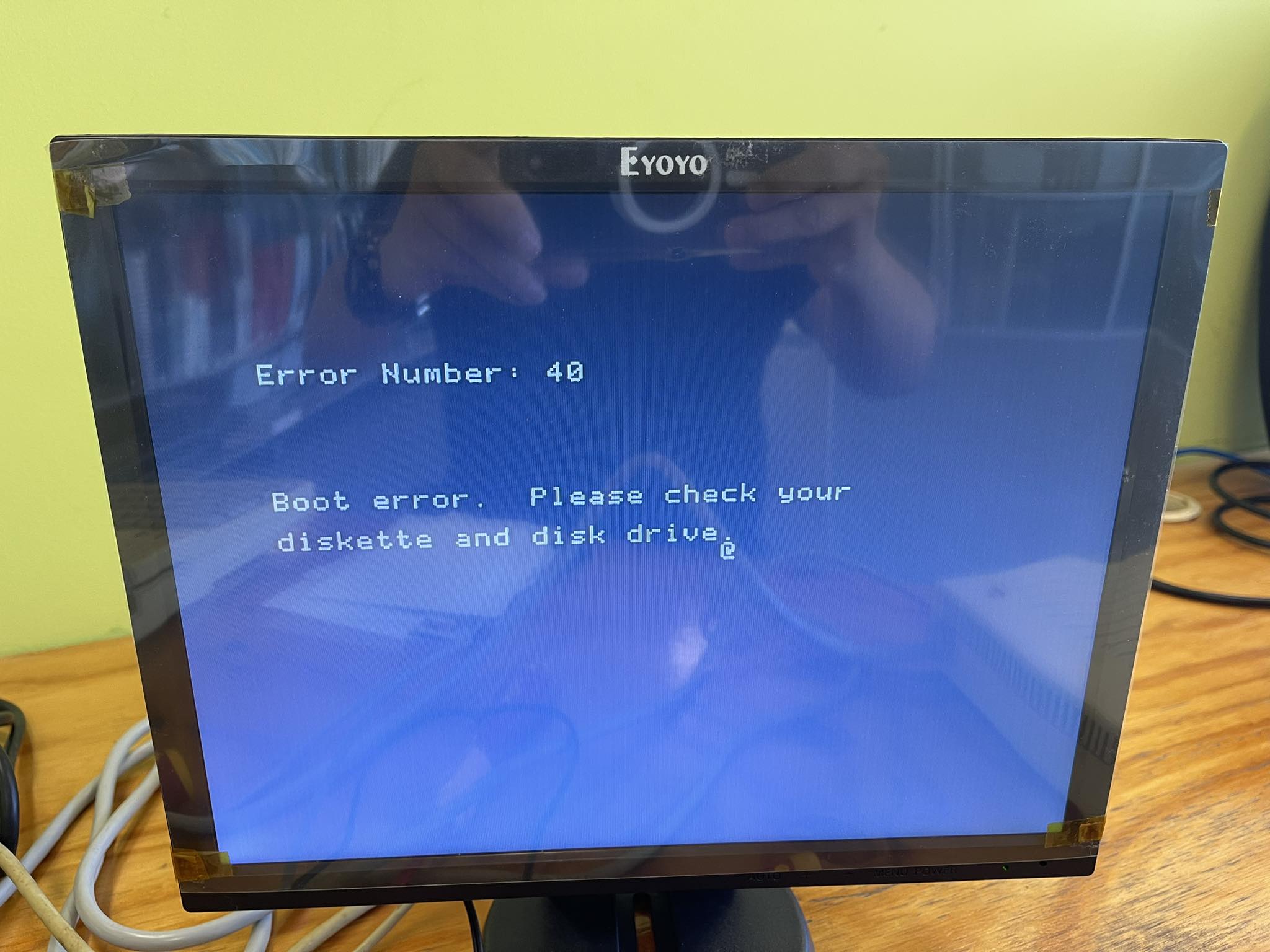 A2s4000 running on original Apple IIc