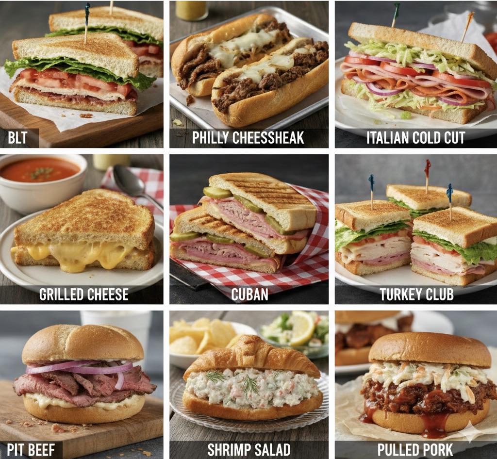 You can only choose one sandwich? Which one are you ordering?