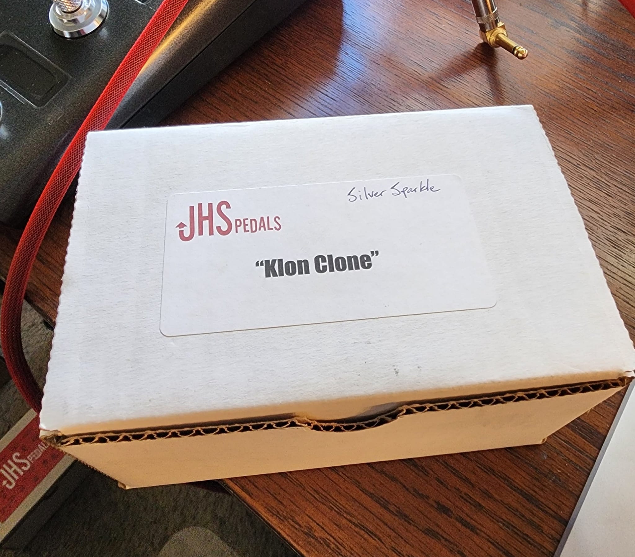 Is this JHS Klon Clone in Silver Sparkle authentic?