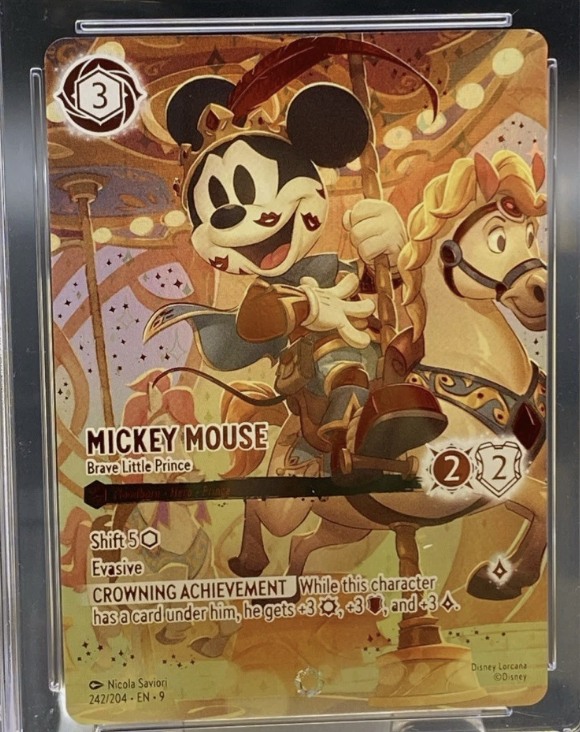 Mickey Mouse PSA 10 and Minnie Mouse PSA 10 for sale wanted