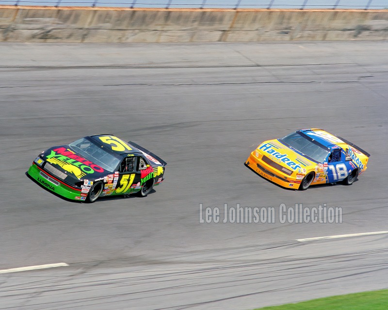 1990 Daytona - Cole Trickle aka Rick Mast with Russ Wheeler aka