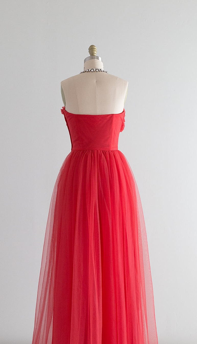 fairy godmother red dress Kiss from a rose – Your Fairy Godmother Couture main image 0