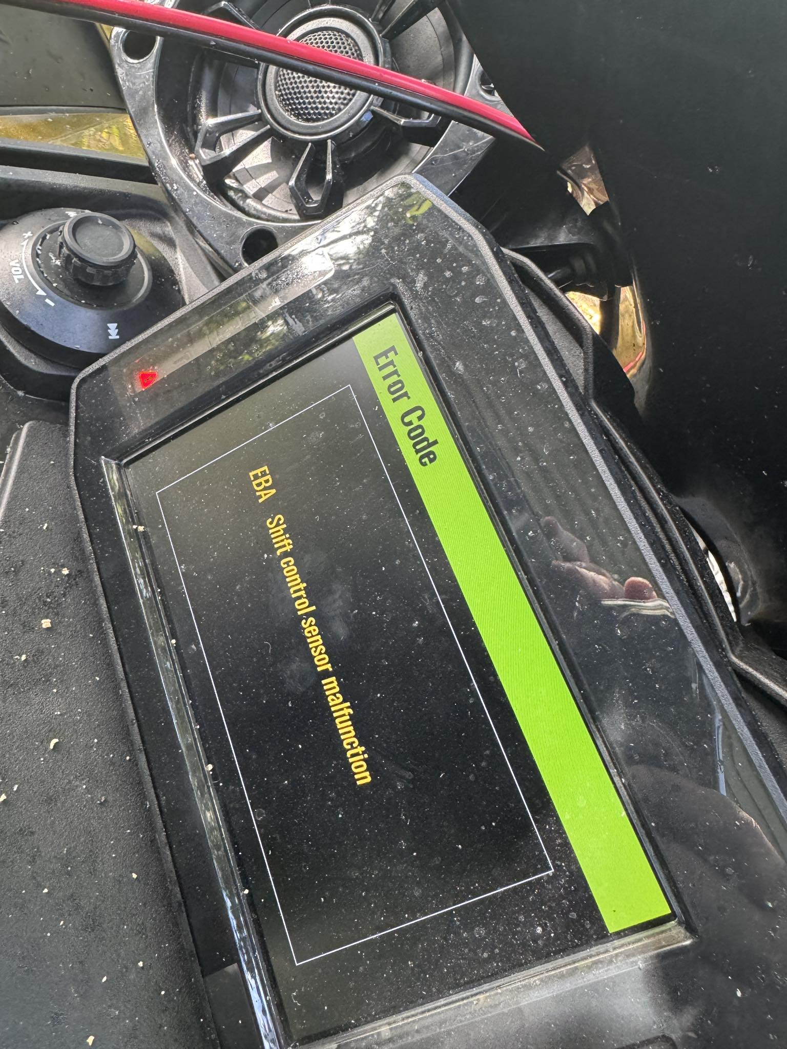 Kawasaki jet ski shift module problem?