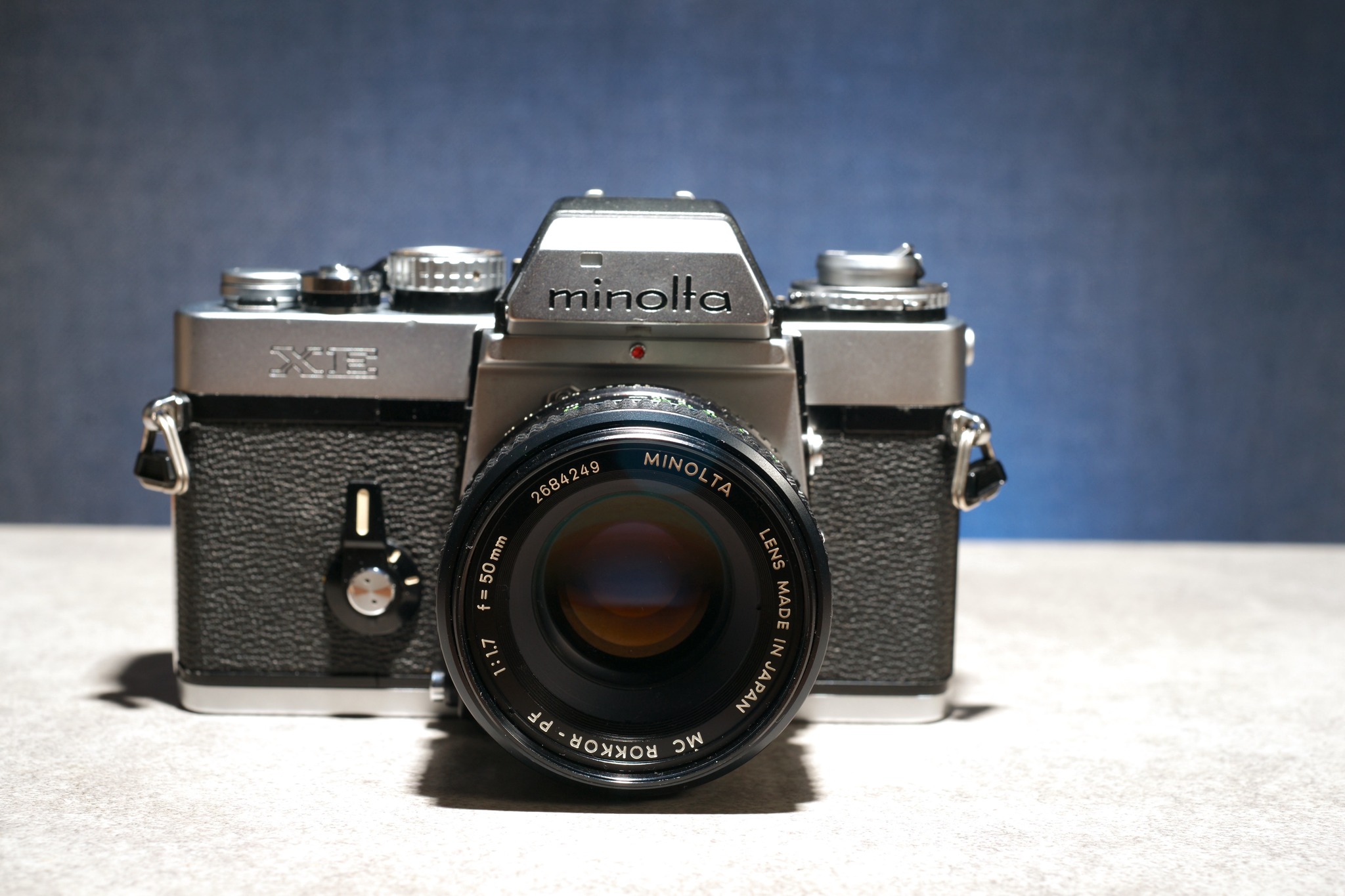 What is the Minolta MC Rokkor-X PF 50mm f2 lens?