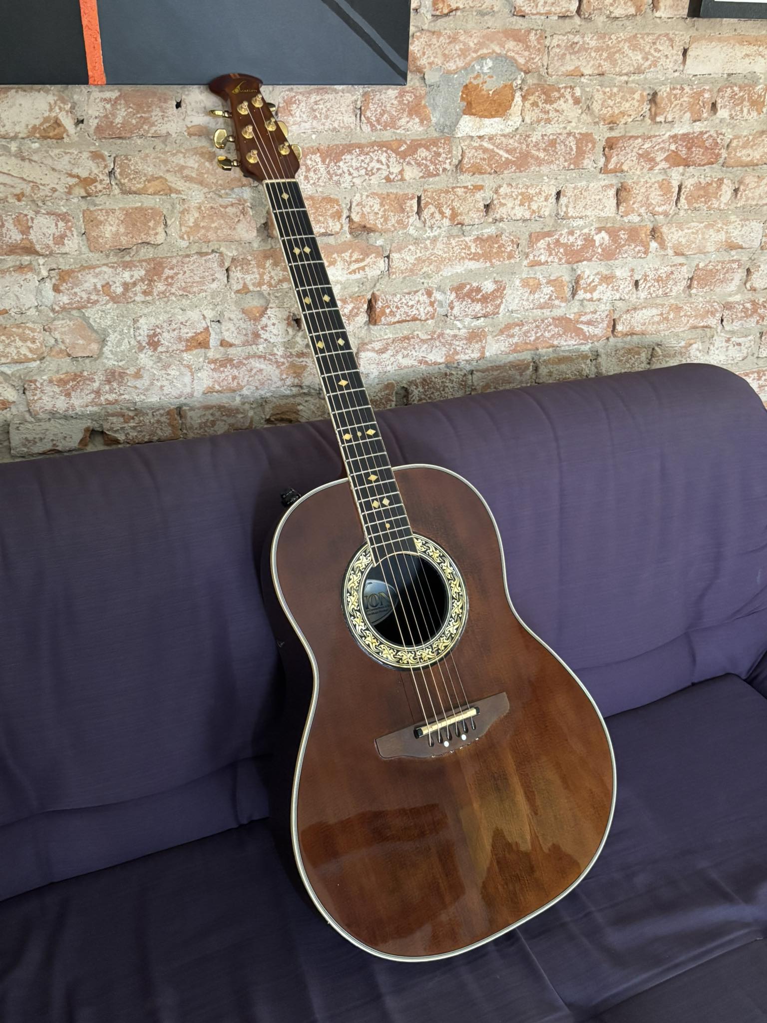 Rare Ovation Legend Limited Reissue John Lennon tribute guitar