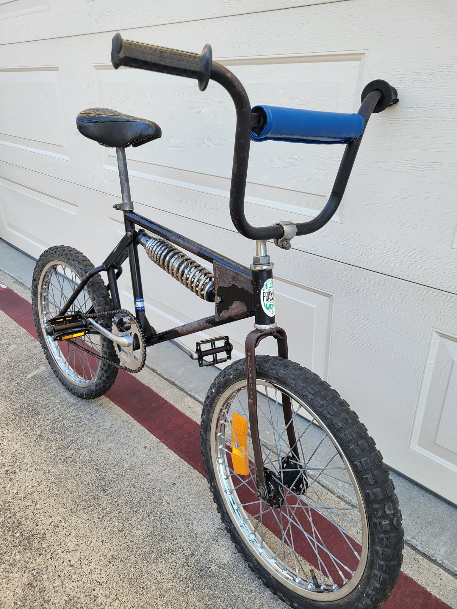1974 Littlejohn/Murphy monoshock BMX bike restoration