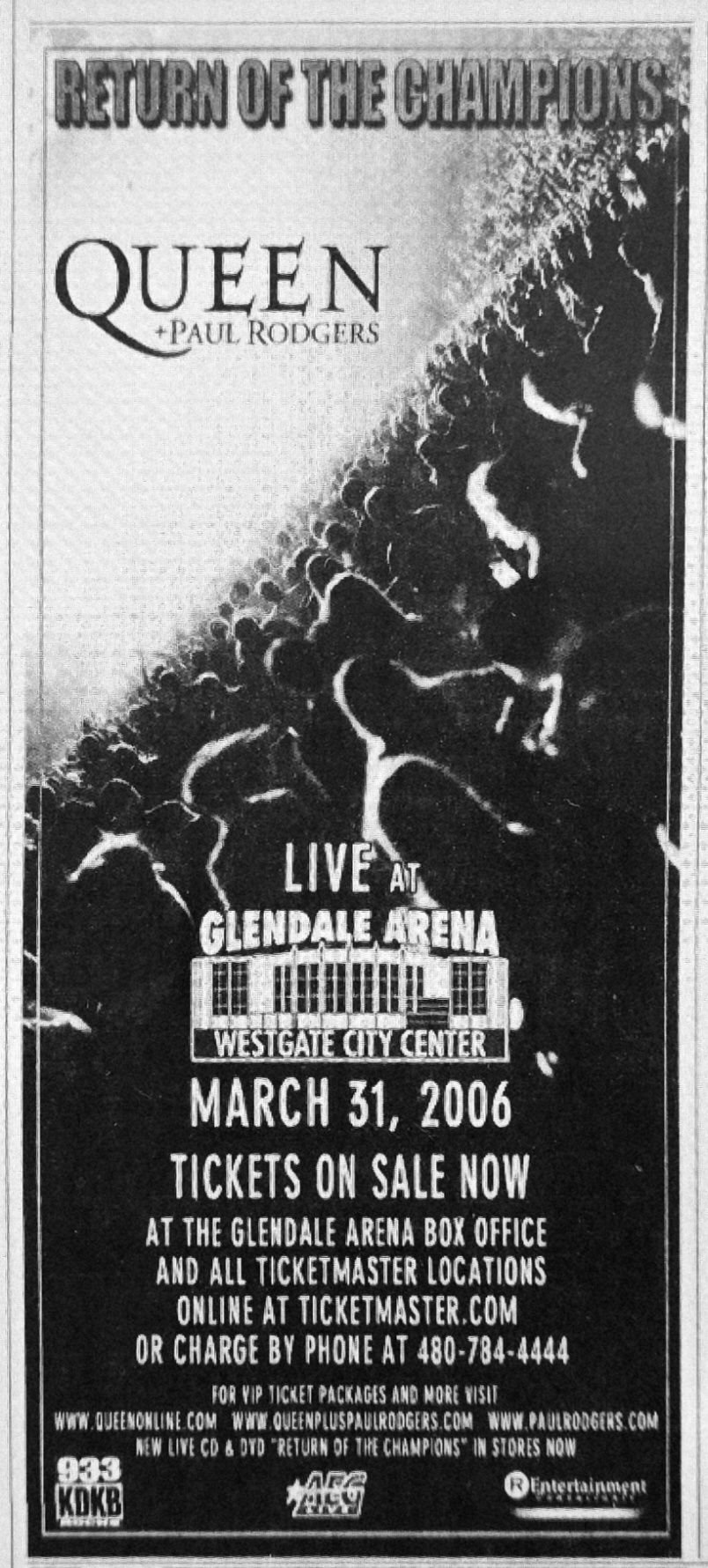 On this day in 2005, during their “Return of the Champions” World
