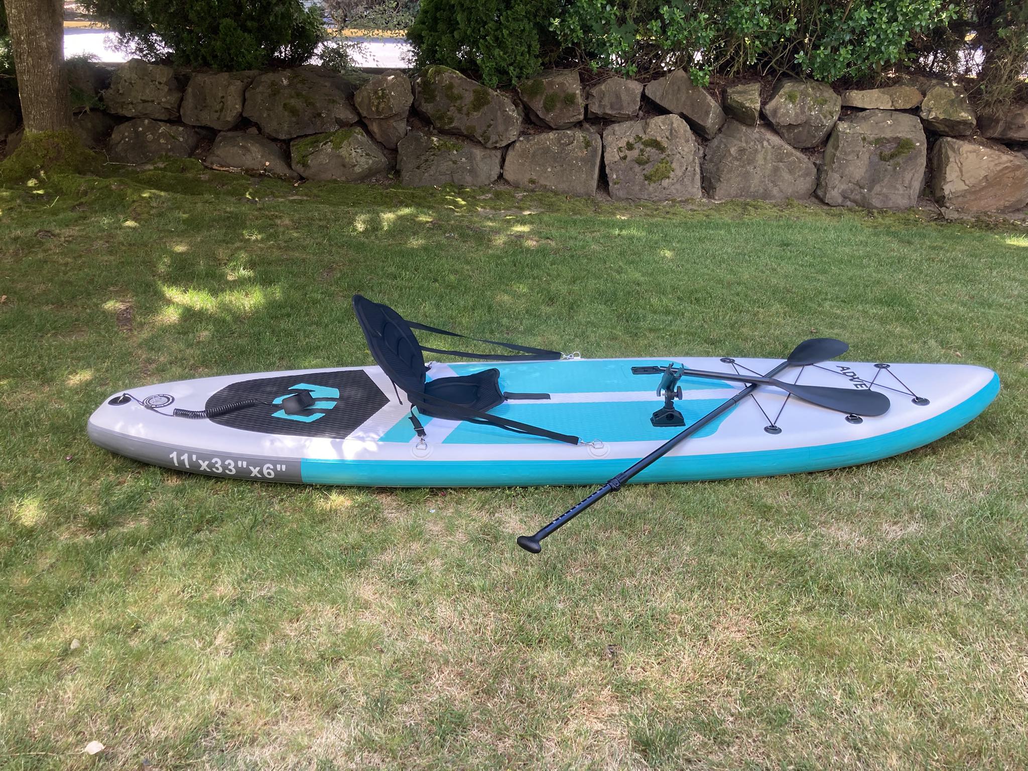New sup purchased for summer fishing adventures