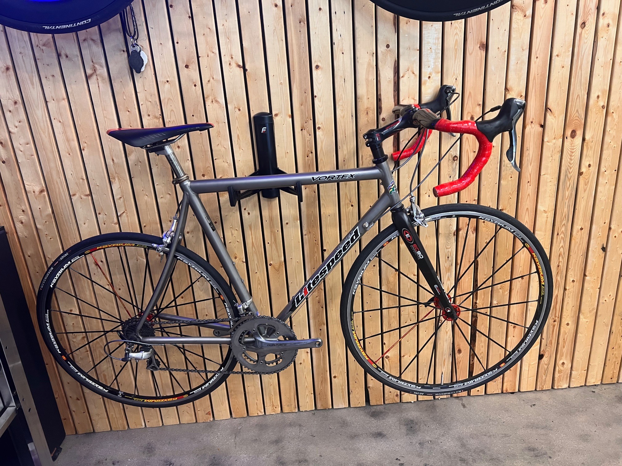 Litespeed vortex titanium bike details