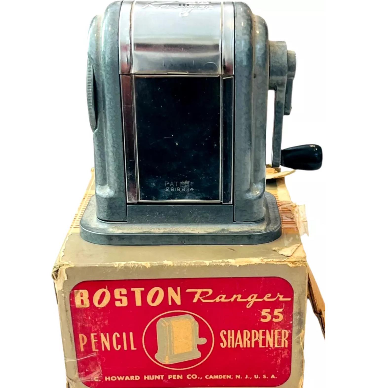 Minty Ranger 55 pencil sharpener with box on eBay