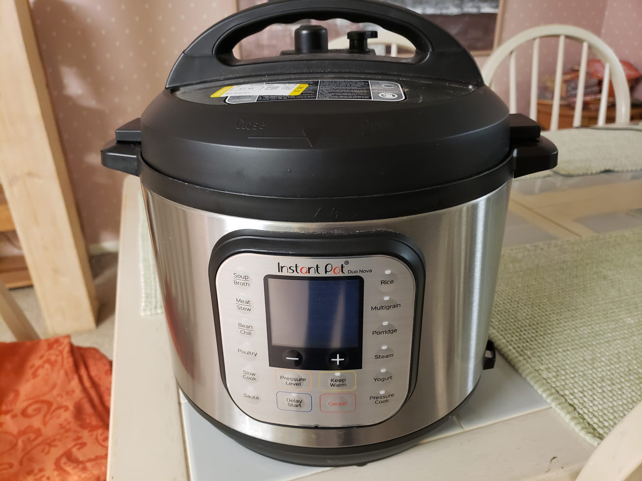 Found Instant Pot Duo Nova 60 at Goodwill for $15.48