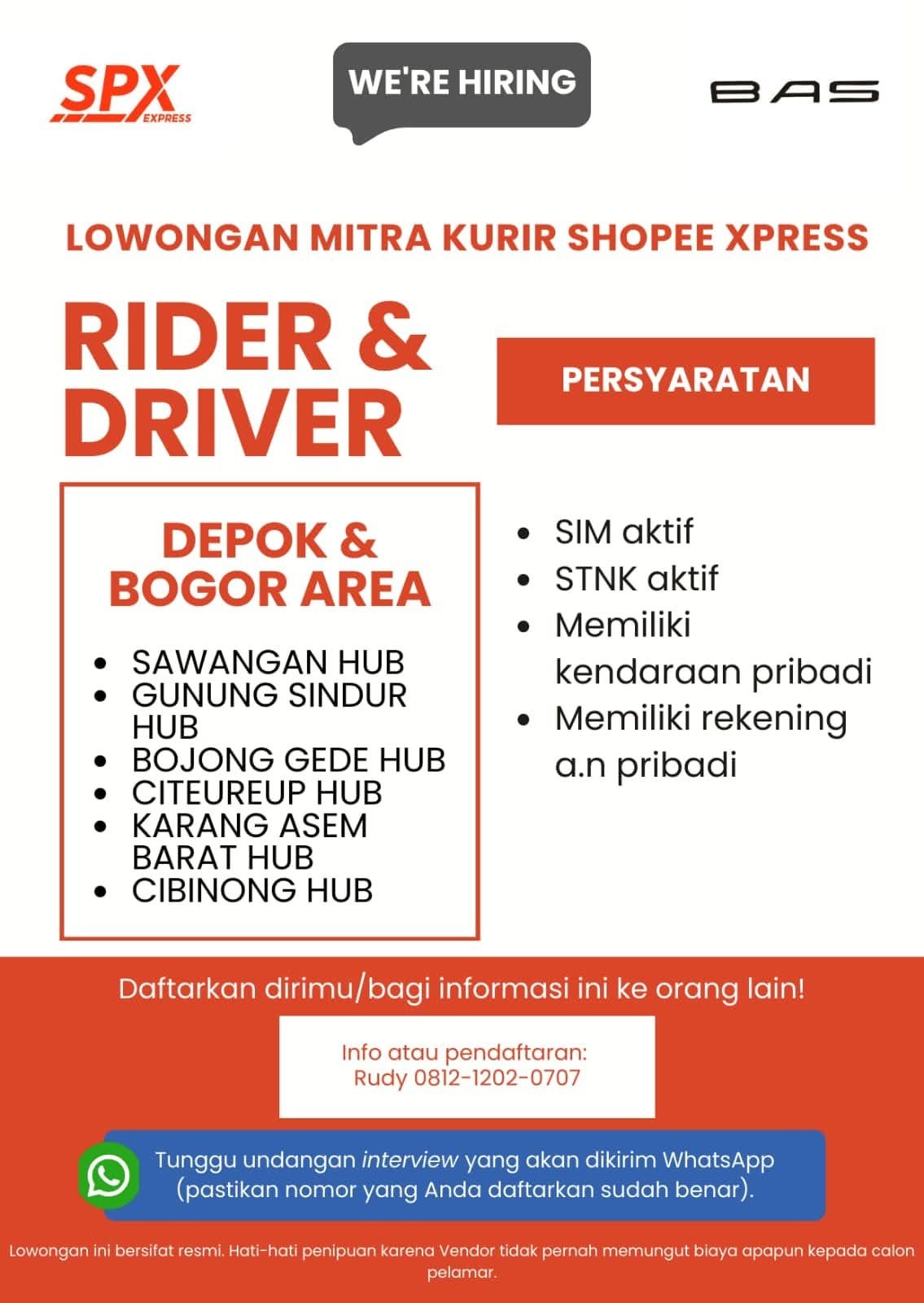 Info loker bogor kota dan kabupaten | Facebook