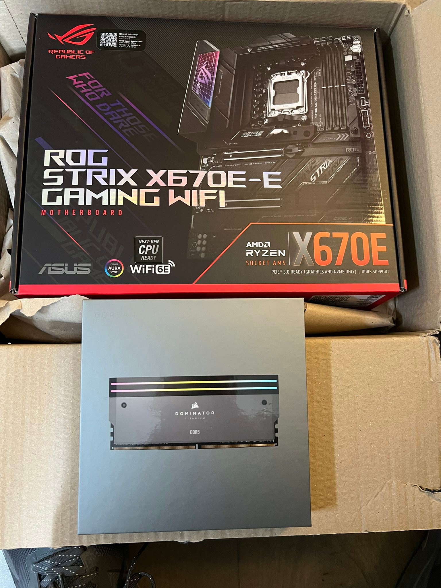 Upgraded from 5800x3d to 9800x3d with x670e motherboard
